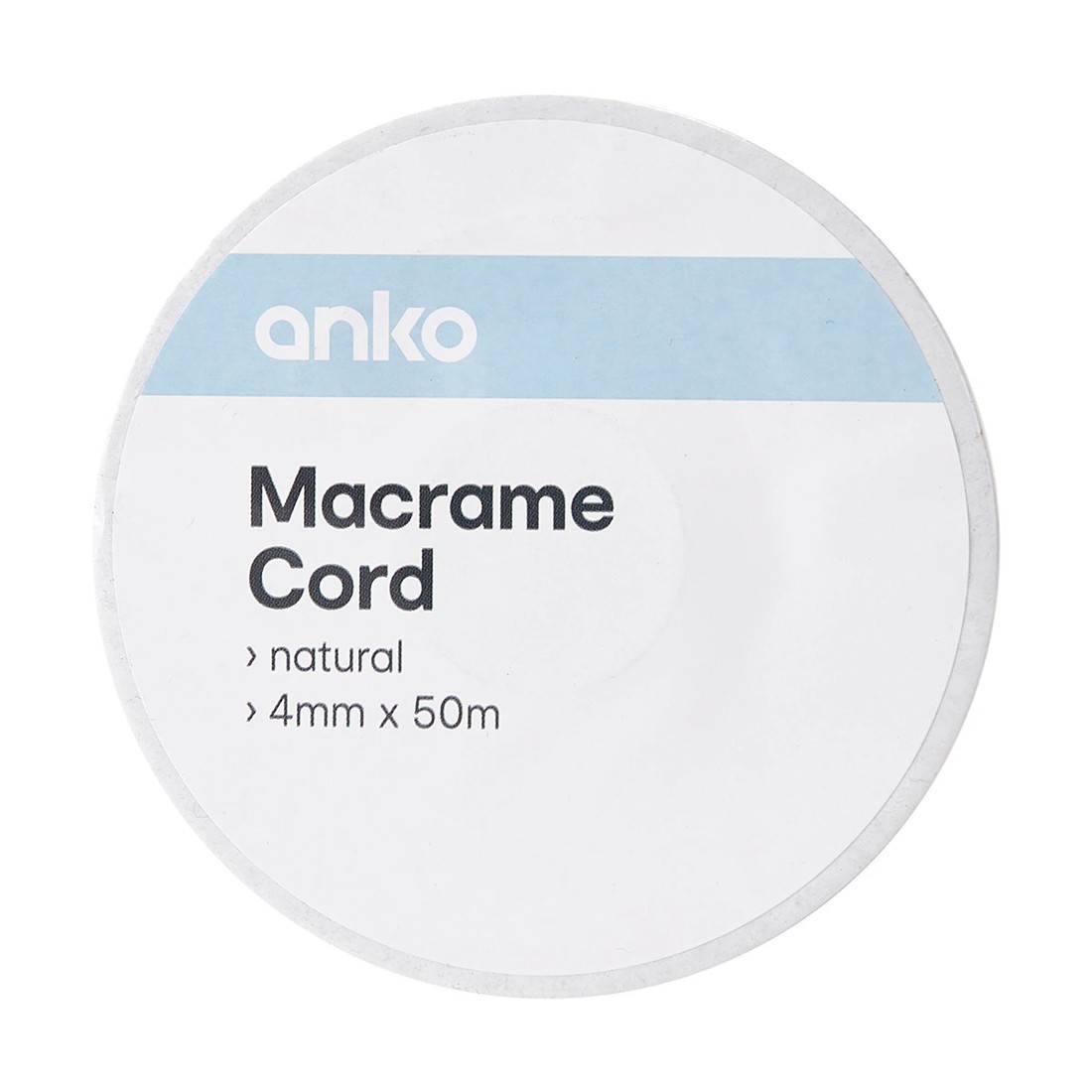 4 Macrame Cord - Natural, 4 of 6