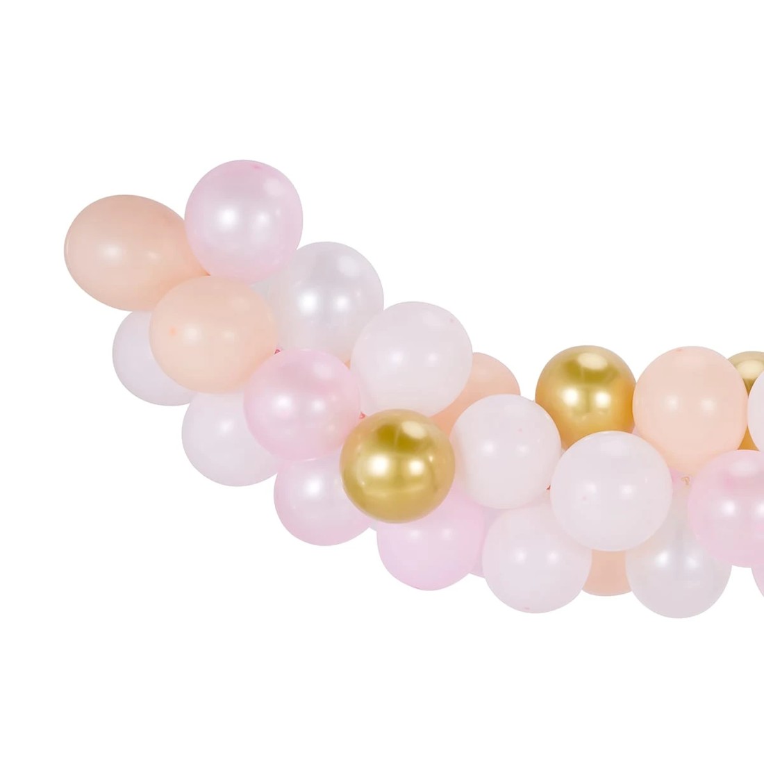 2 Peachy Pink Balloon Garland, 2 of 6