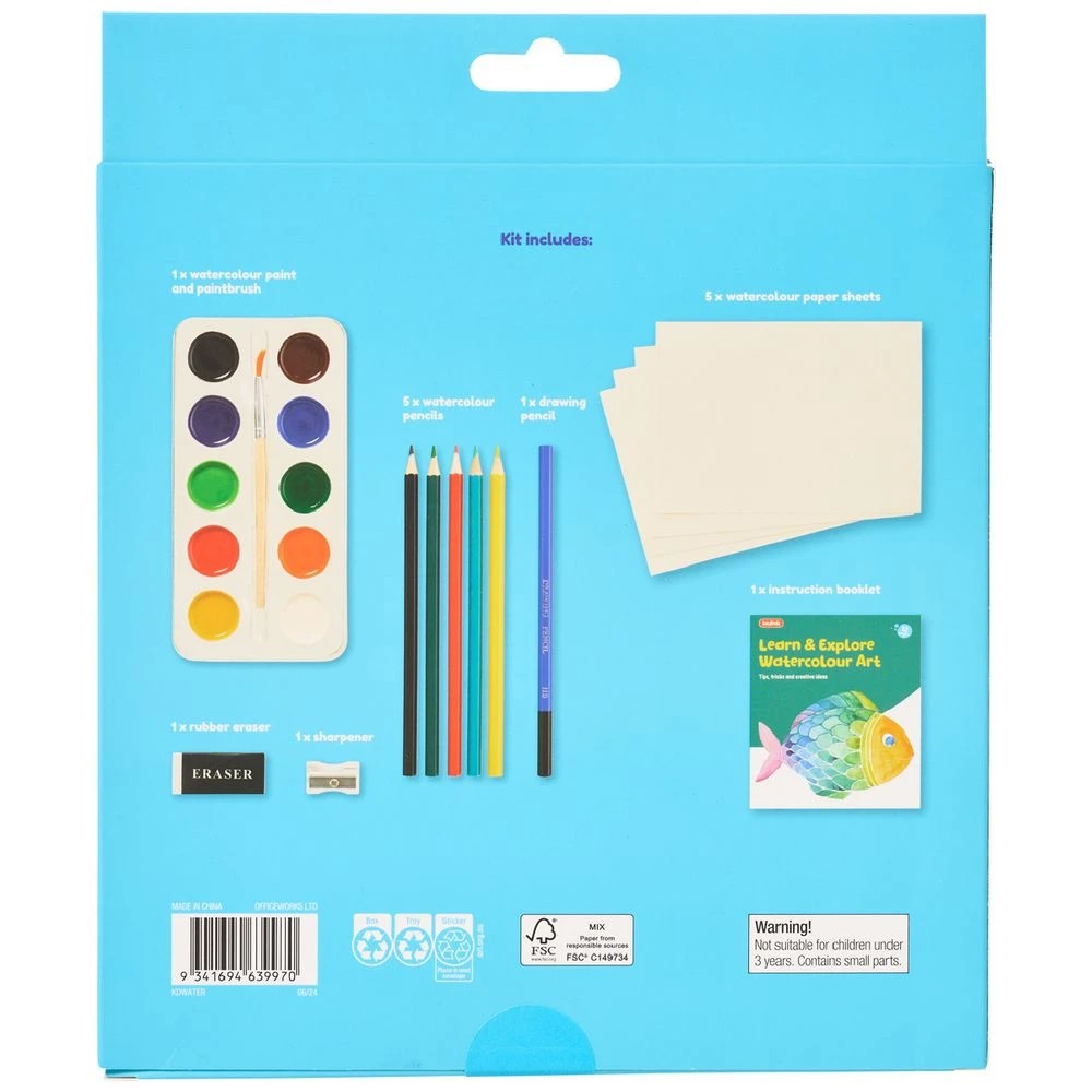 3 Kadink Learn and Explore Watercolour Art Set., 3 of 5