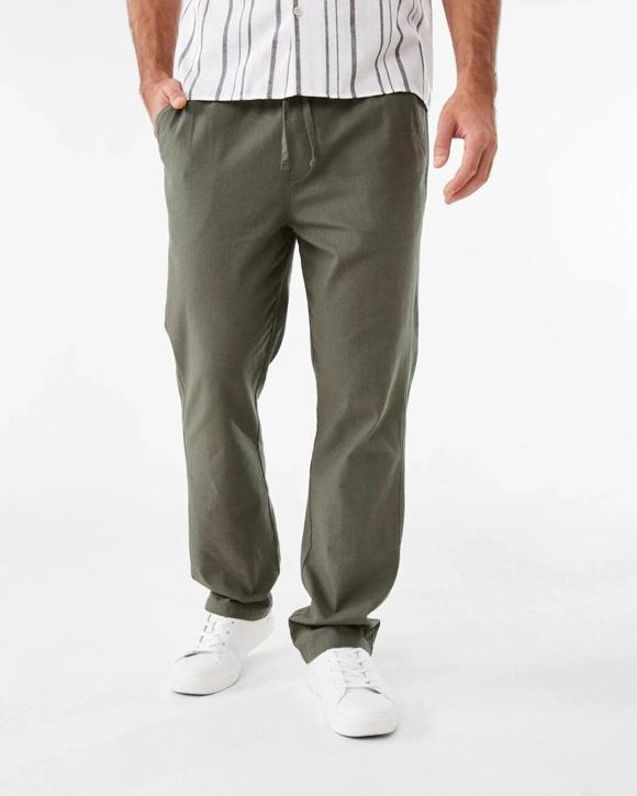 Cotton Linen Chino Pants