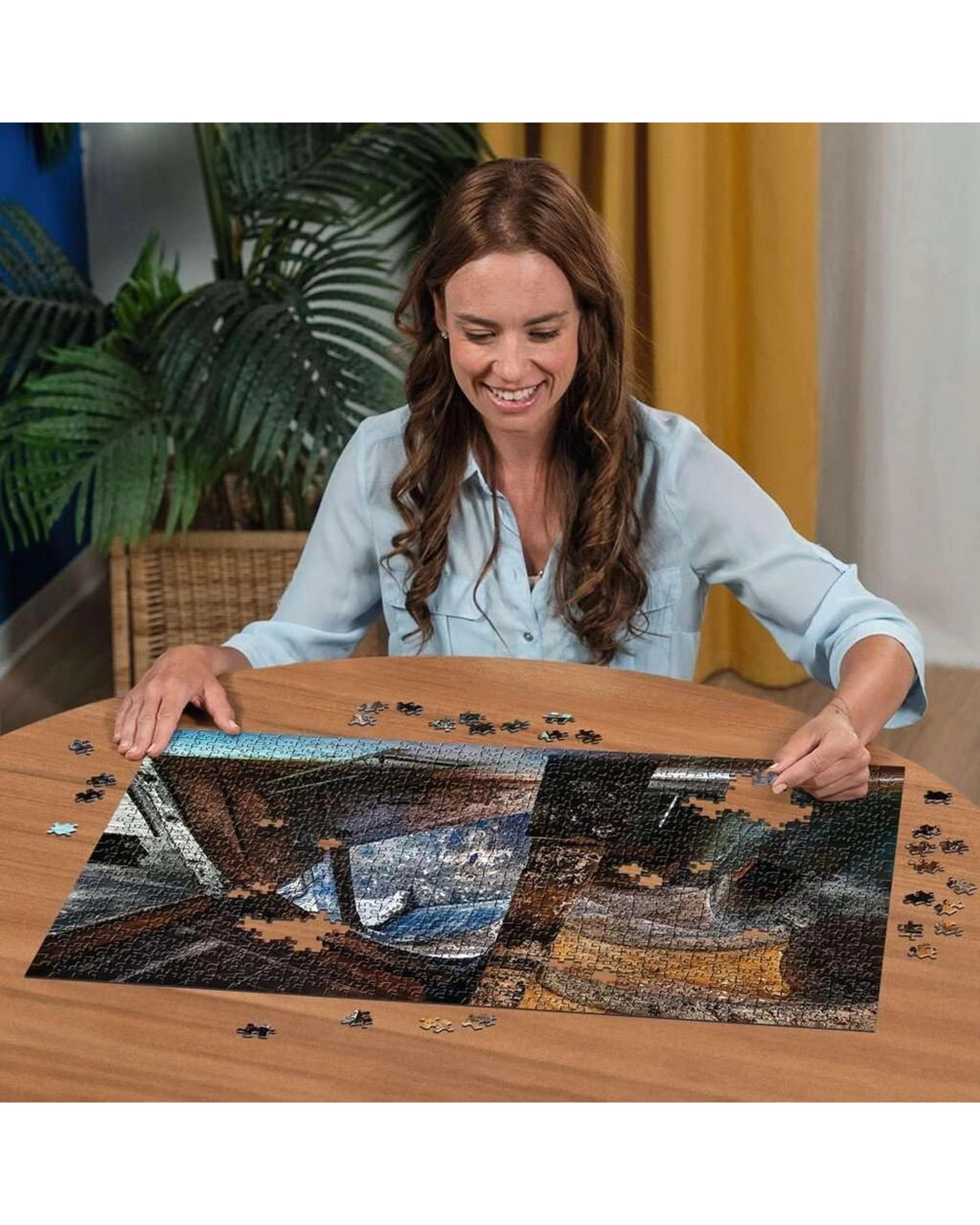 3 Ravensburger Lost Places Alpenhaus Graffito 1000 Piece Puzzle, 3 of 3