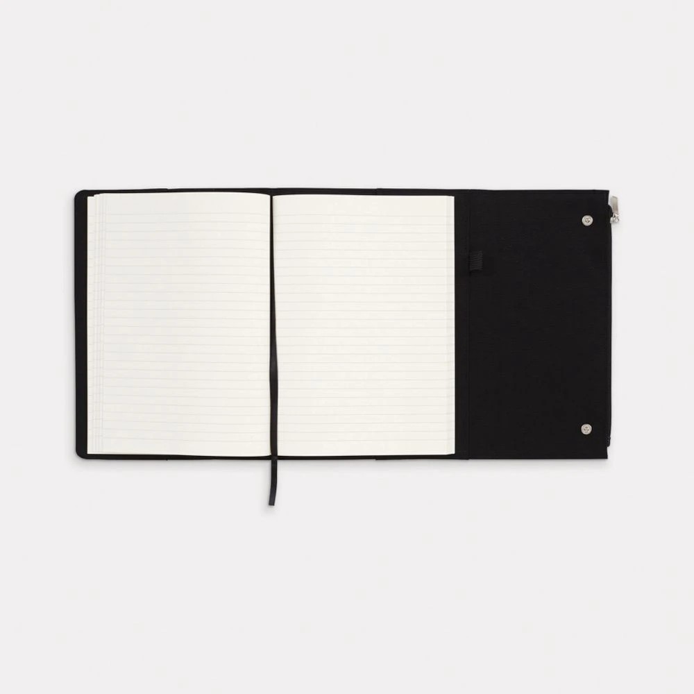 2 Otto A5 Tri-Fold Journal 192 Pages Black, 2 of 3