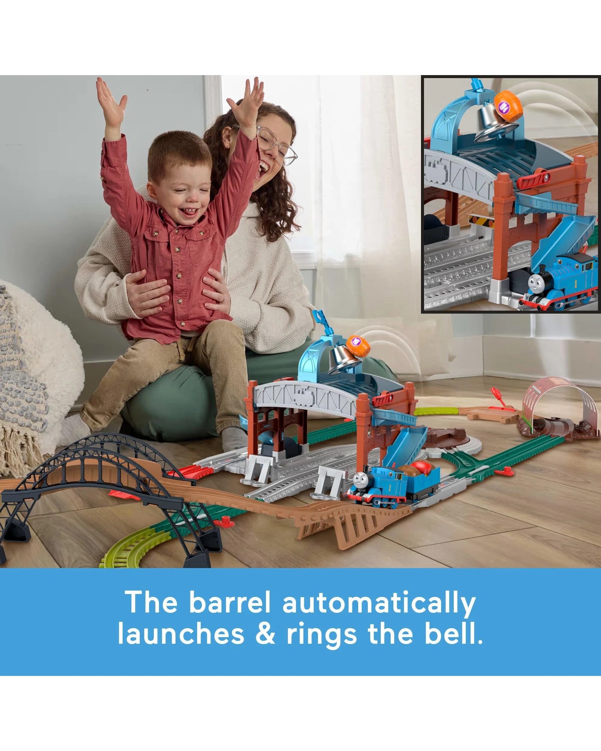 5 Fisher-Price Thomas and Friends Load and Launch Barrel Delivery Set, 5 of 6