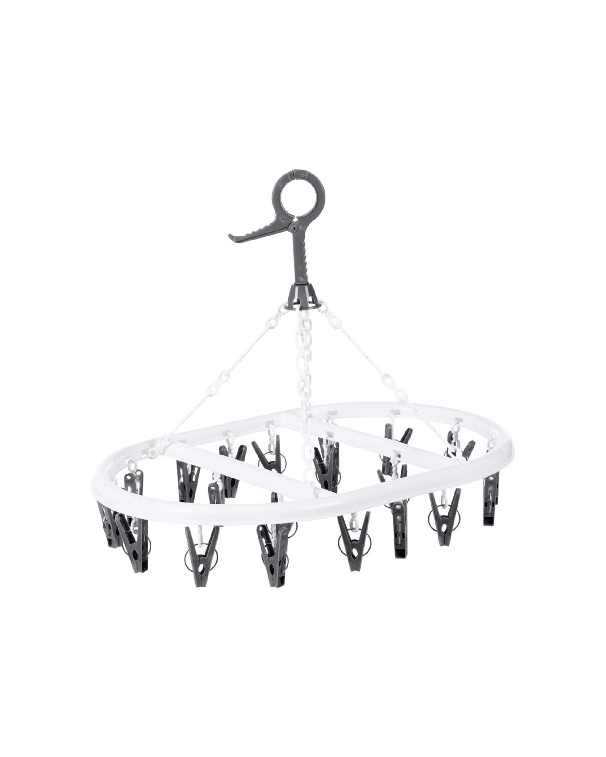 6 Boxsweden 20 Peg Hanging Dryer - Clothes Dryer - UV Stabilised - 2 Pack - Assorted, 6 of 6