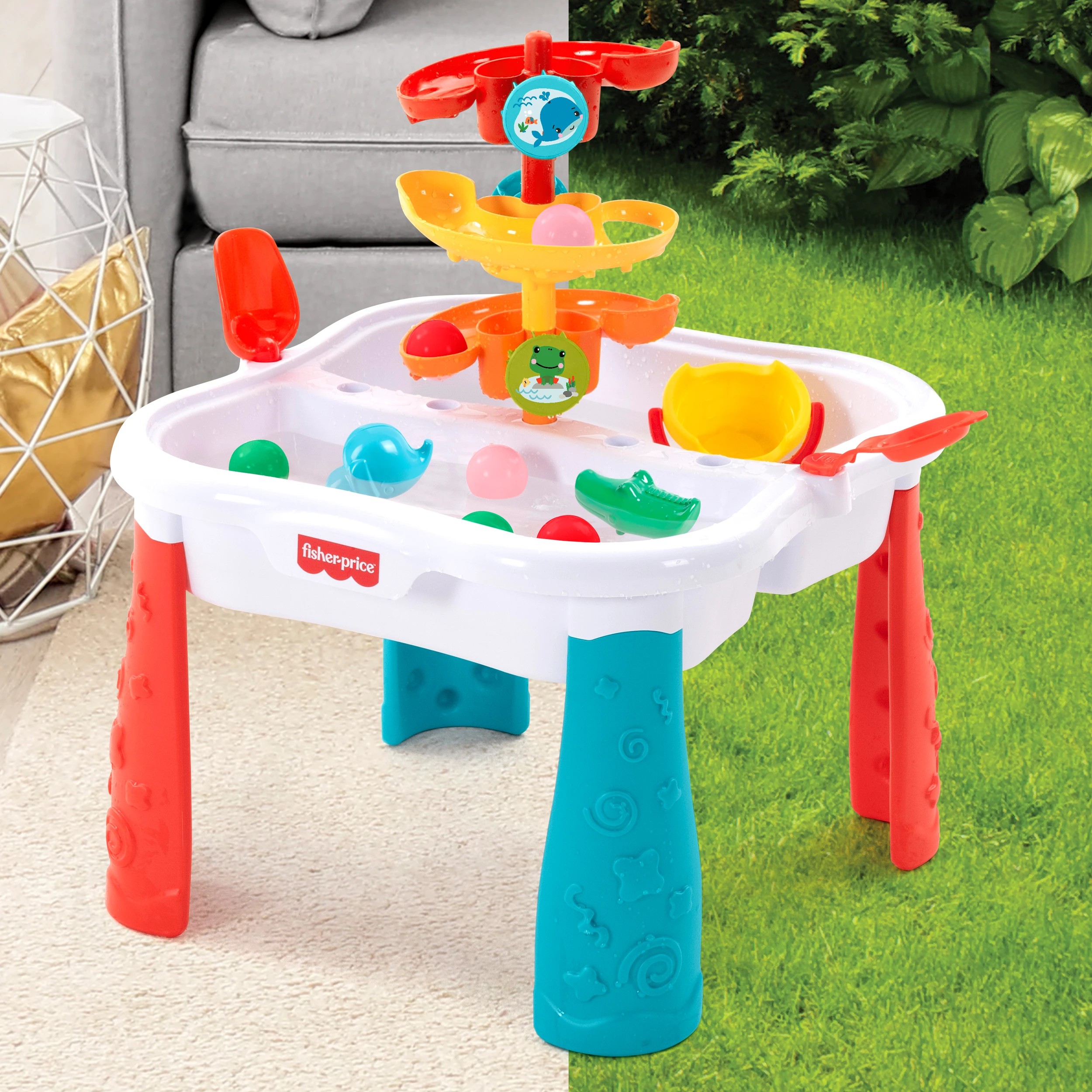 8 Fisher-Price Fisher‑Price Let’s Splash Ball Run Water Toy - Multi, 8 of 8