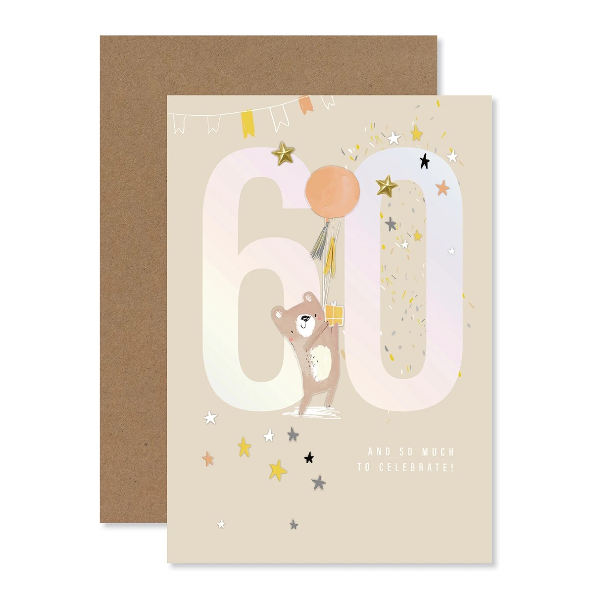 1 Connections from Hallmark 60th Birthday Card - 60 And So Much To Celebrate!, 1 of 3