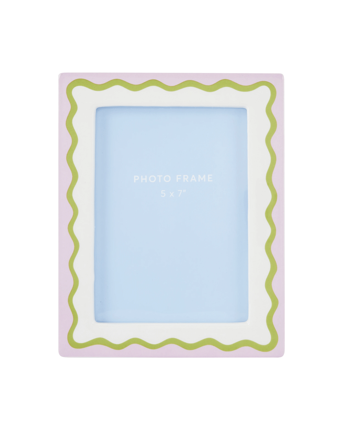 1 Ceramic Frame 5in. x 7in. - Lilac, 1 of 4