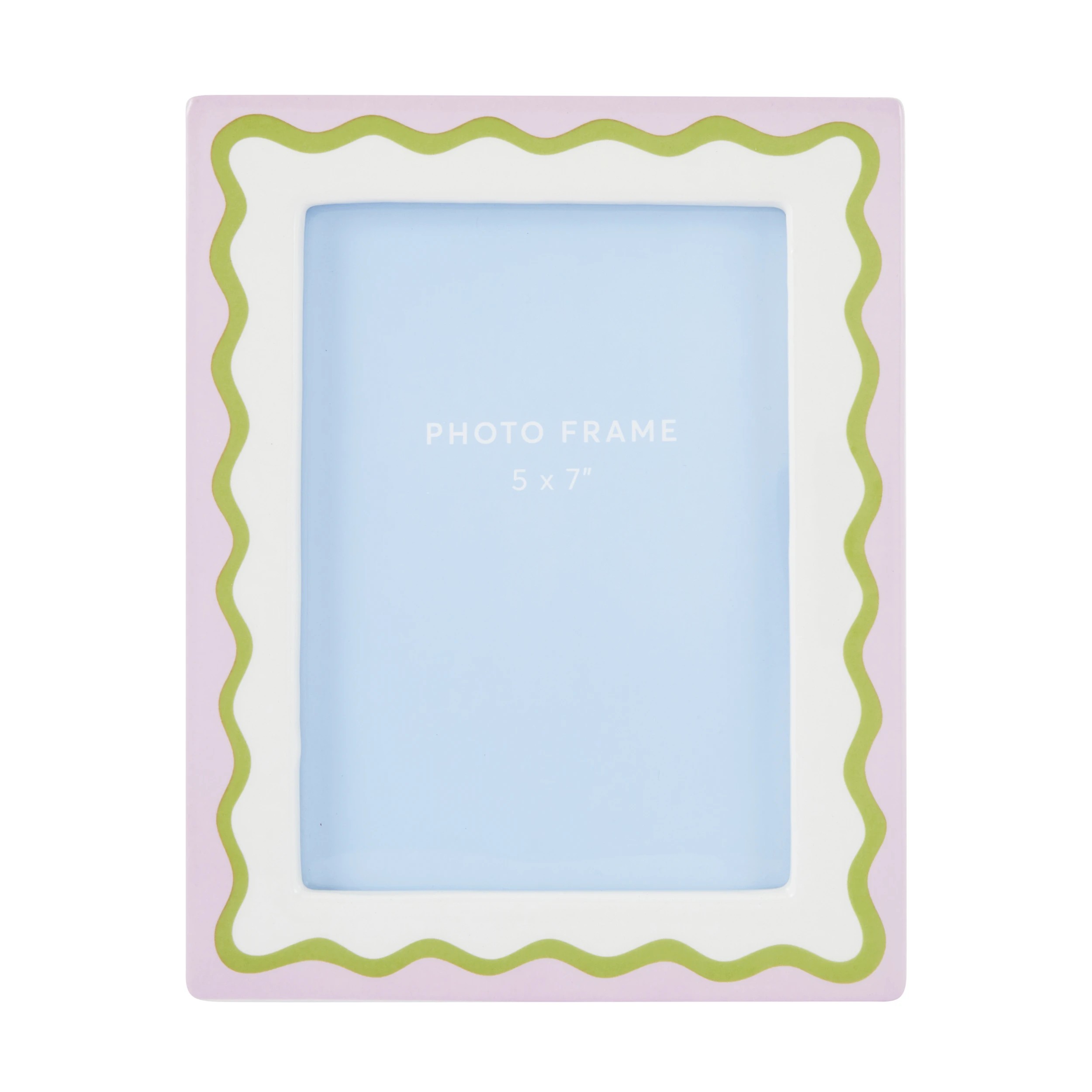 1 Ceramic Frame 5in. x 7in. - Lilac, 1 of 4