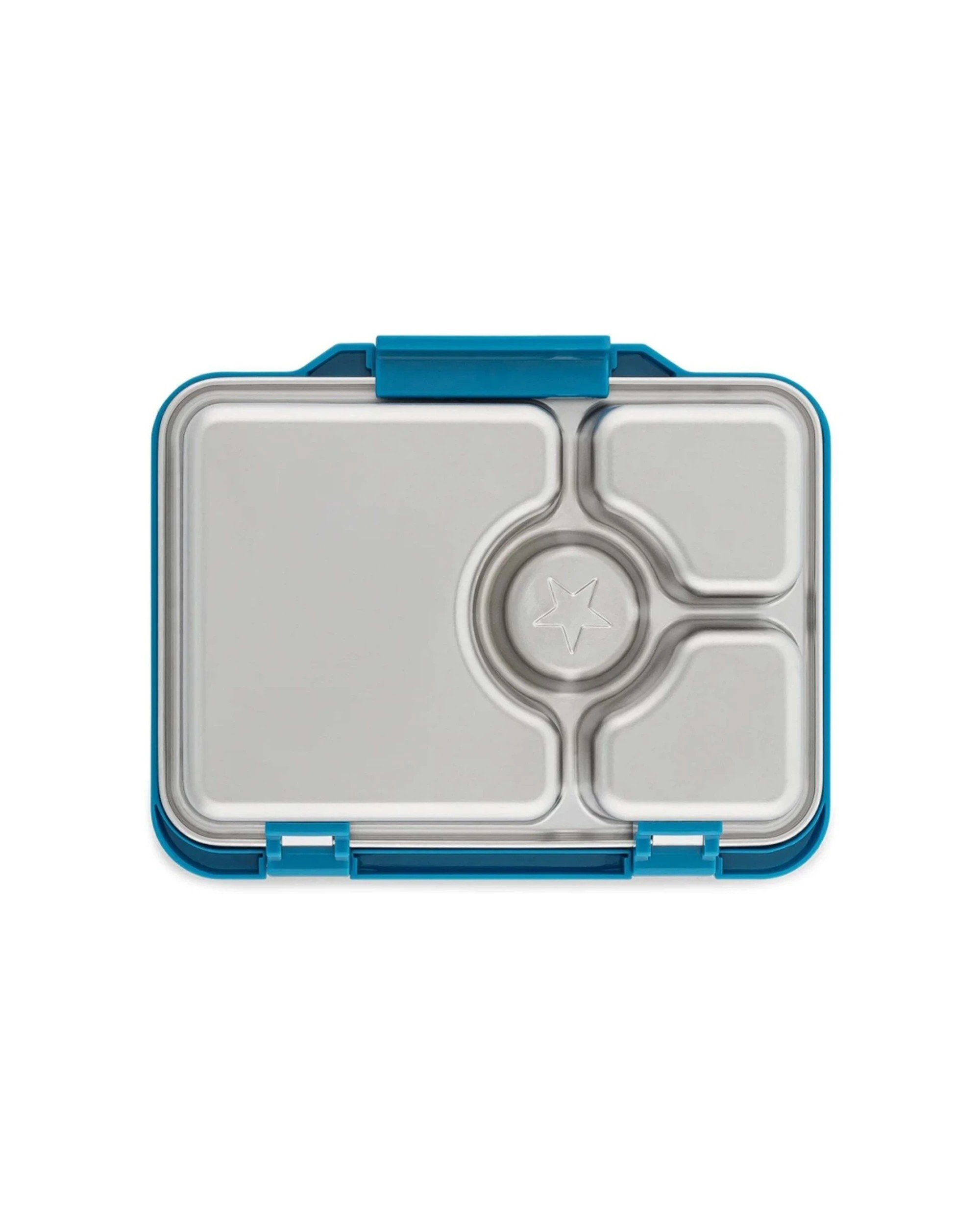 3 Yumbox Panino 4 Compartment Bento Style Lunch Box Normandy - Blue, 3 of 5