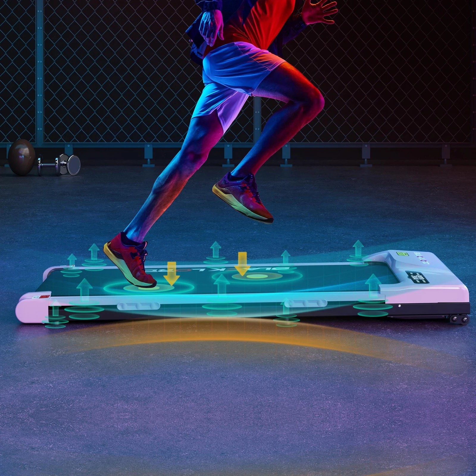 4 Black Lord Treadmill Electric Walking Pad Incline Gym Brushless Motor - Pink, 4 of 10