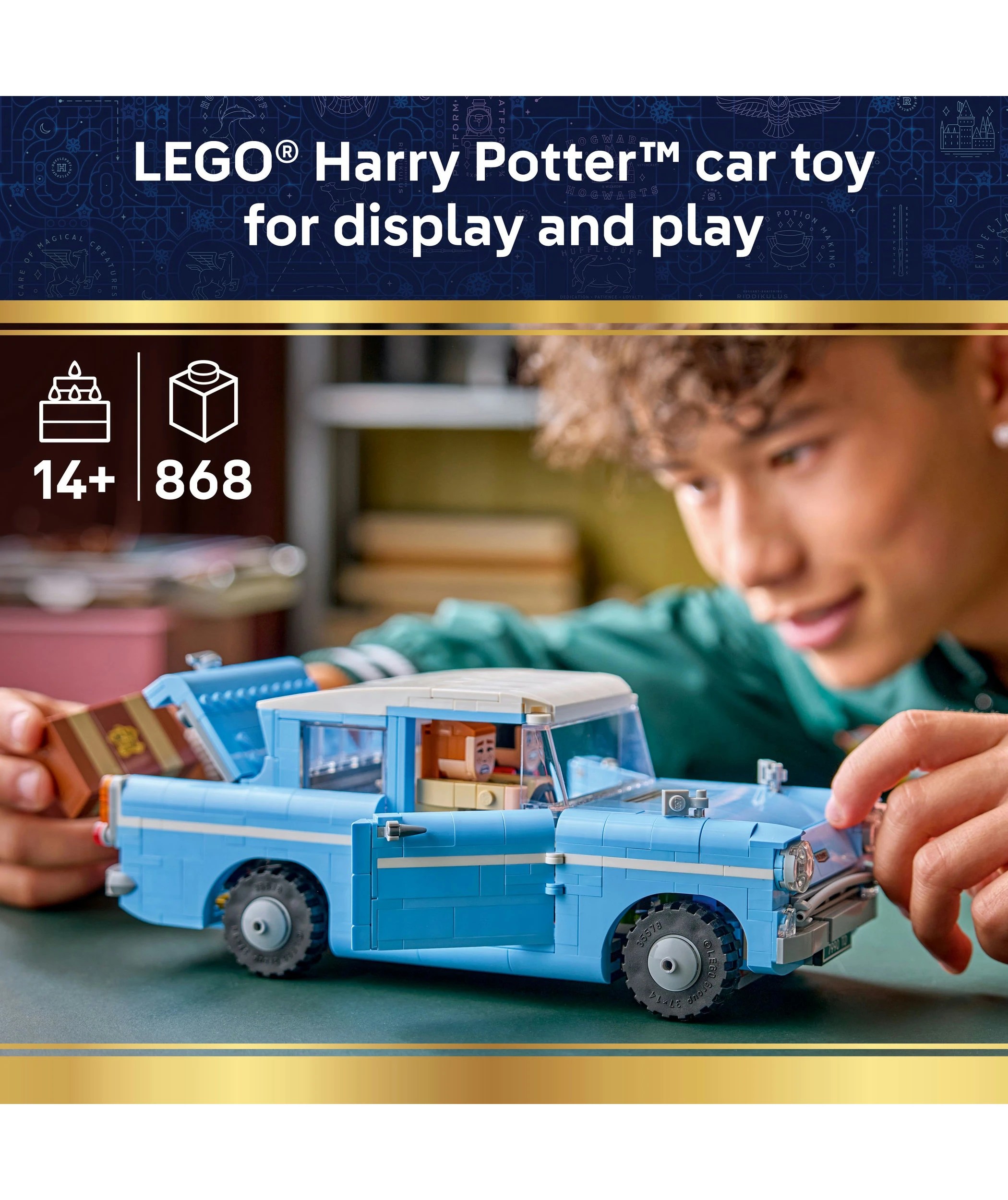 3 LEGO Harry Potter Enchanted Flying Ford Anglia 76470, 3 of 10