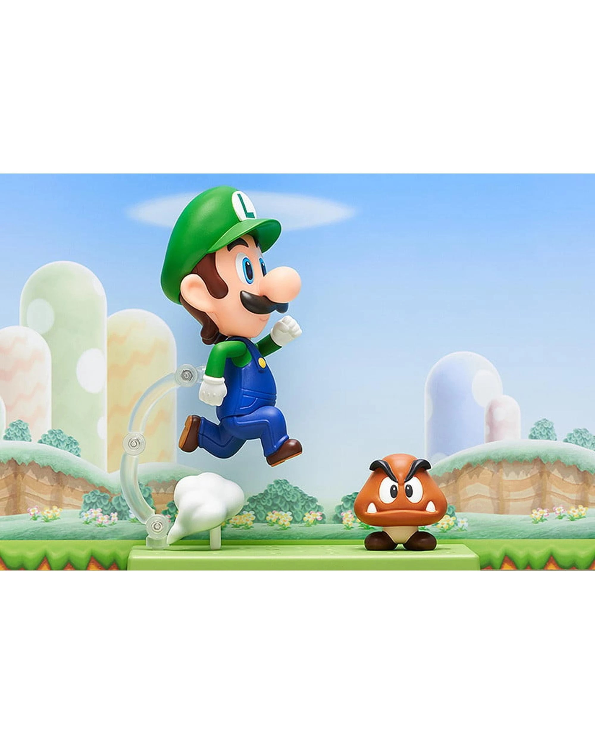 3 Nendoroid Super Mario: Luigi Figurine - Re-Release, 3 of 6
