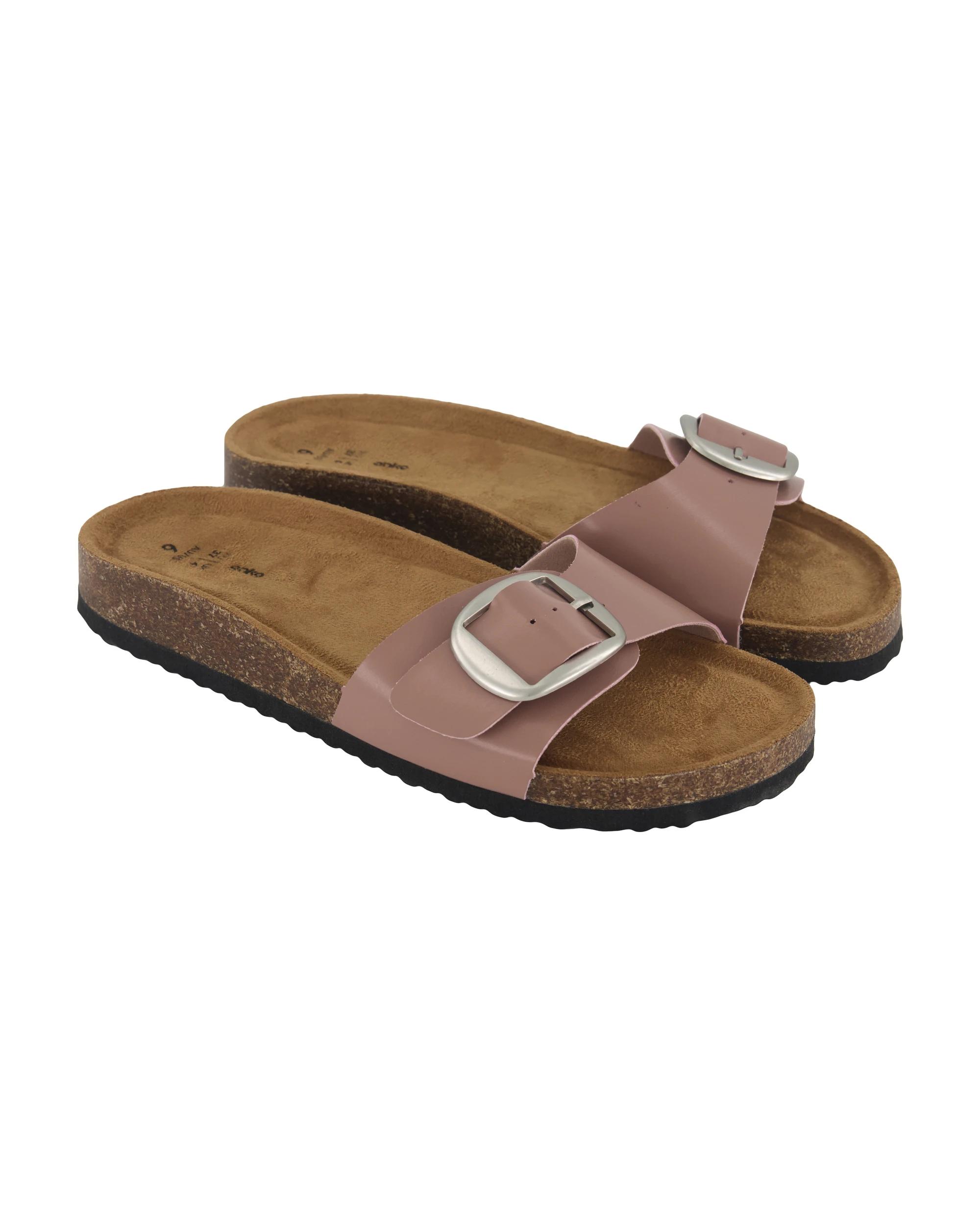 2 One Band Corkbed Slides Pink, 2 of 3