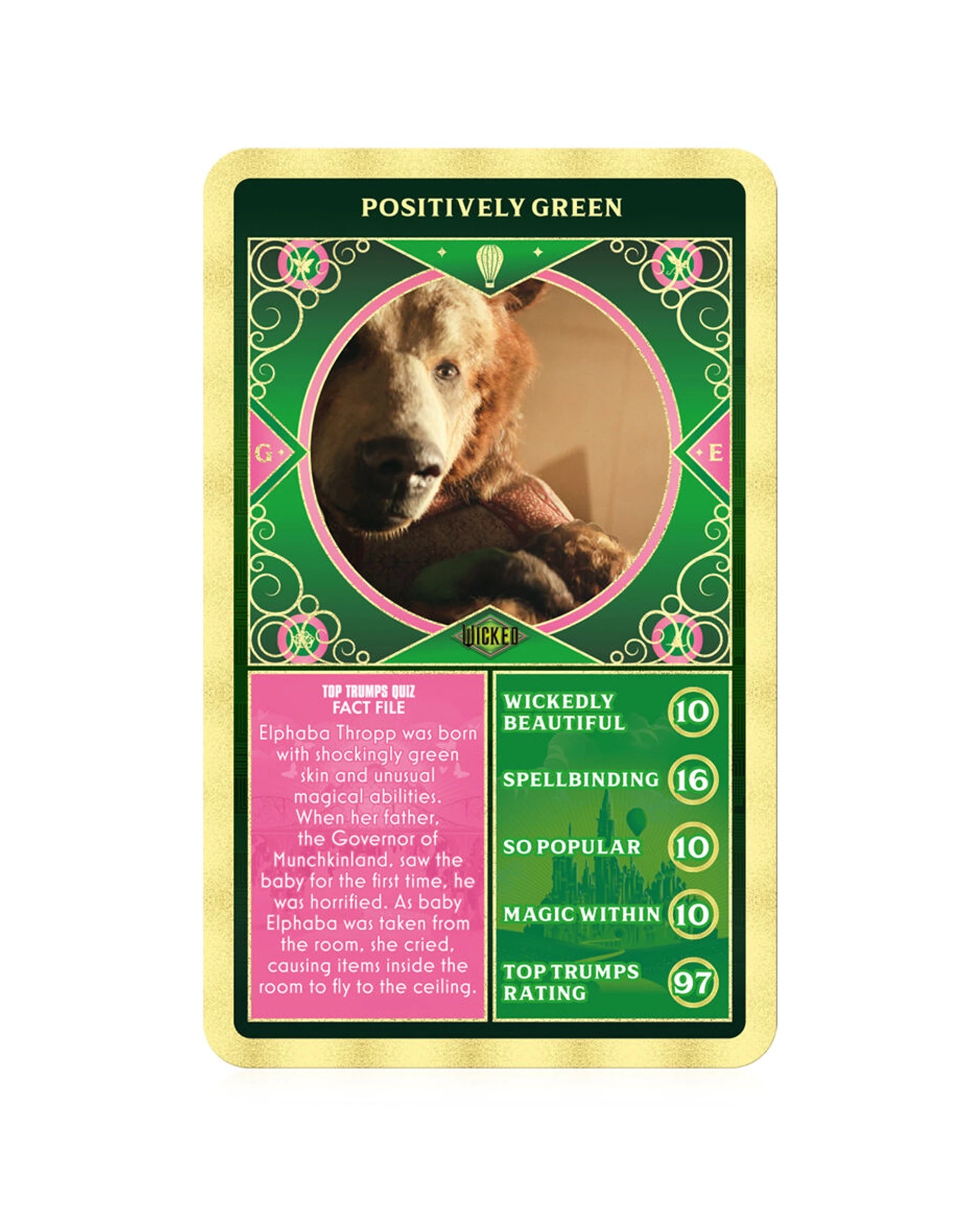 3 TOP TRUMPS 2PK Wicked Edition Family And Kids Trivia Card Game - Black, 3 of 8