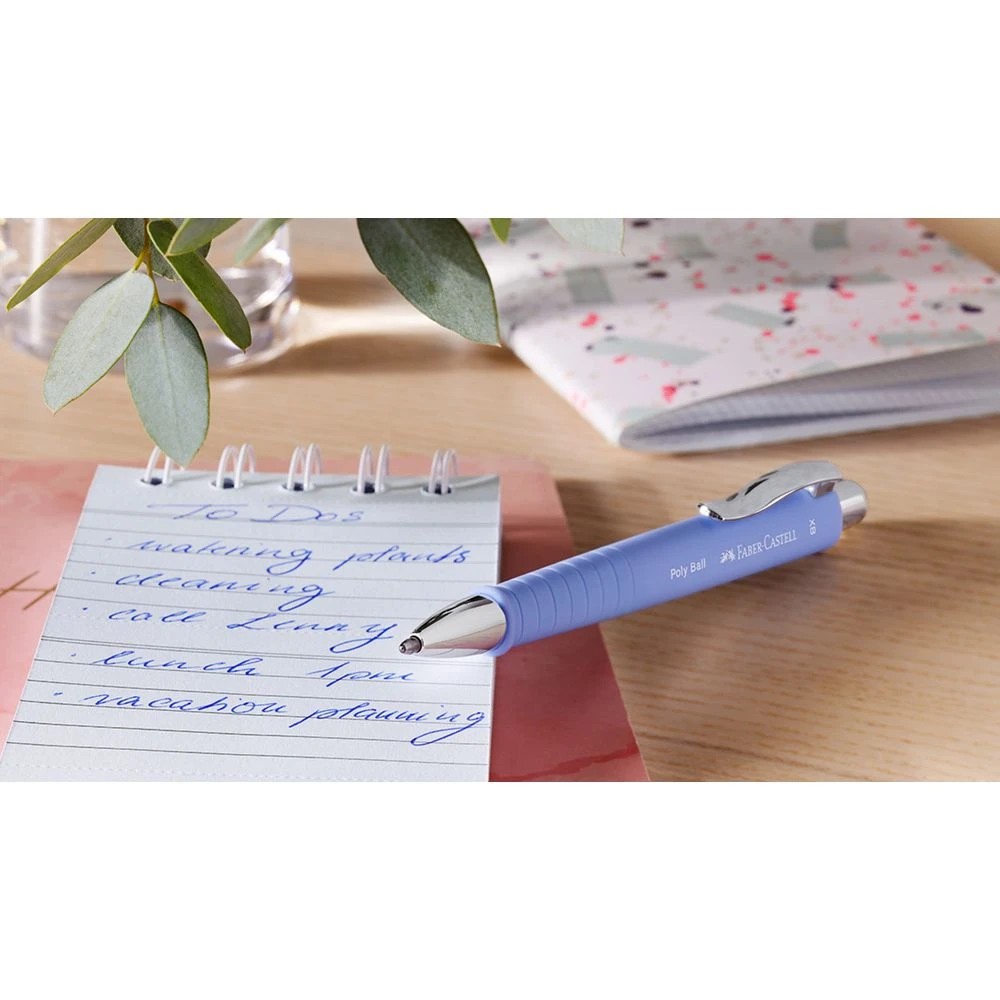 3 Faber Castell Polyball Ballpoint Pen Pale, 3 of 4