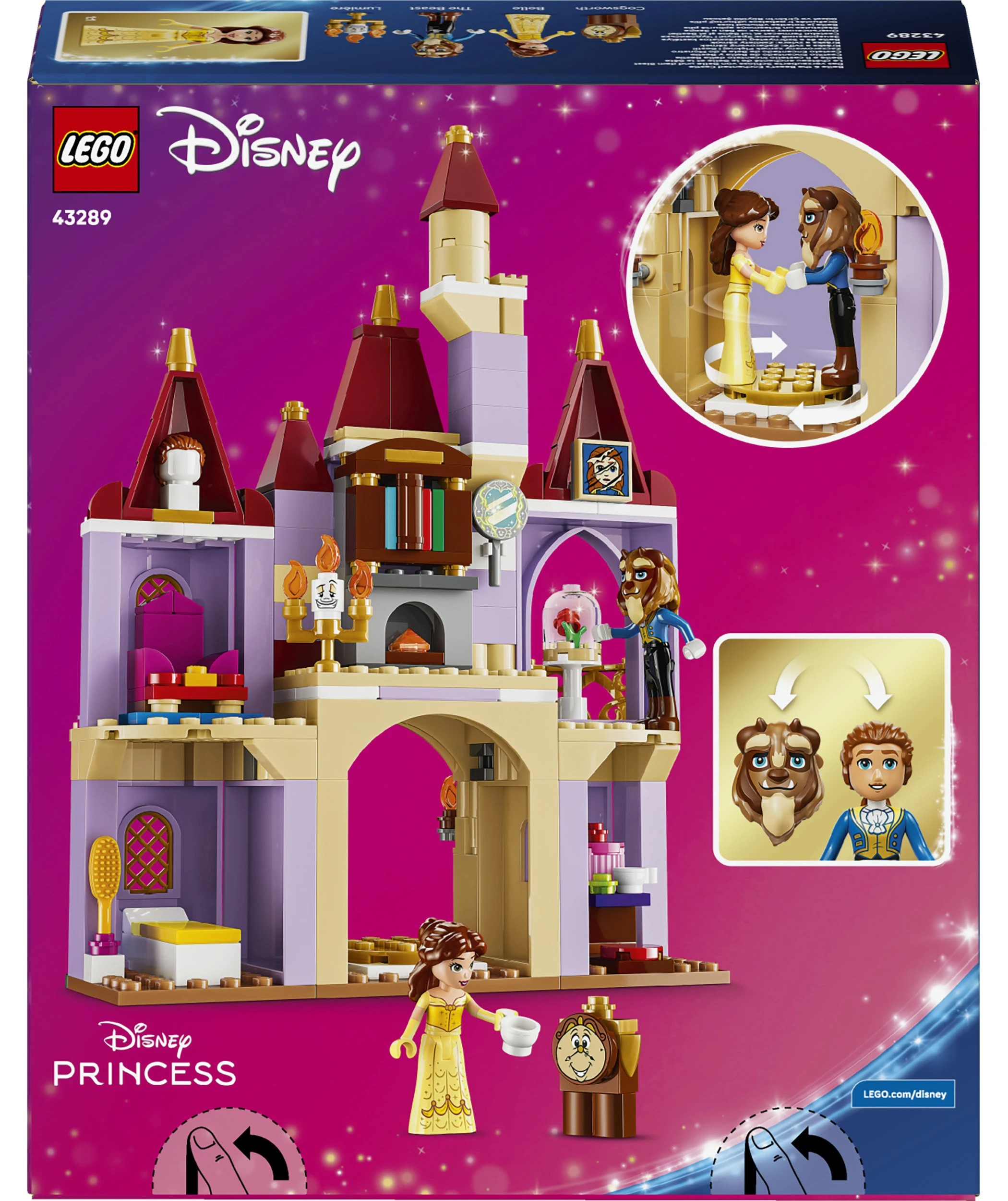 9 LEGO Disney Princess Belle & the Beast's Enchanted Castle 43289, 9 of 9