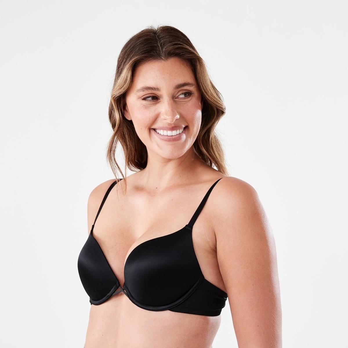 2 Maximum Lift Push Up Bra BLACK, 2 of 6