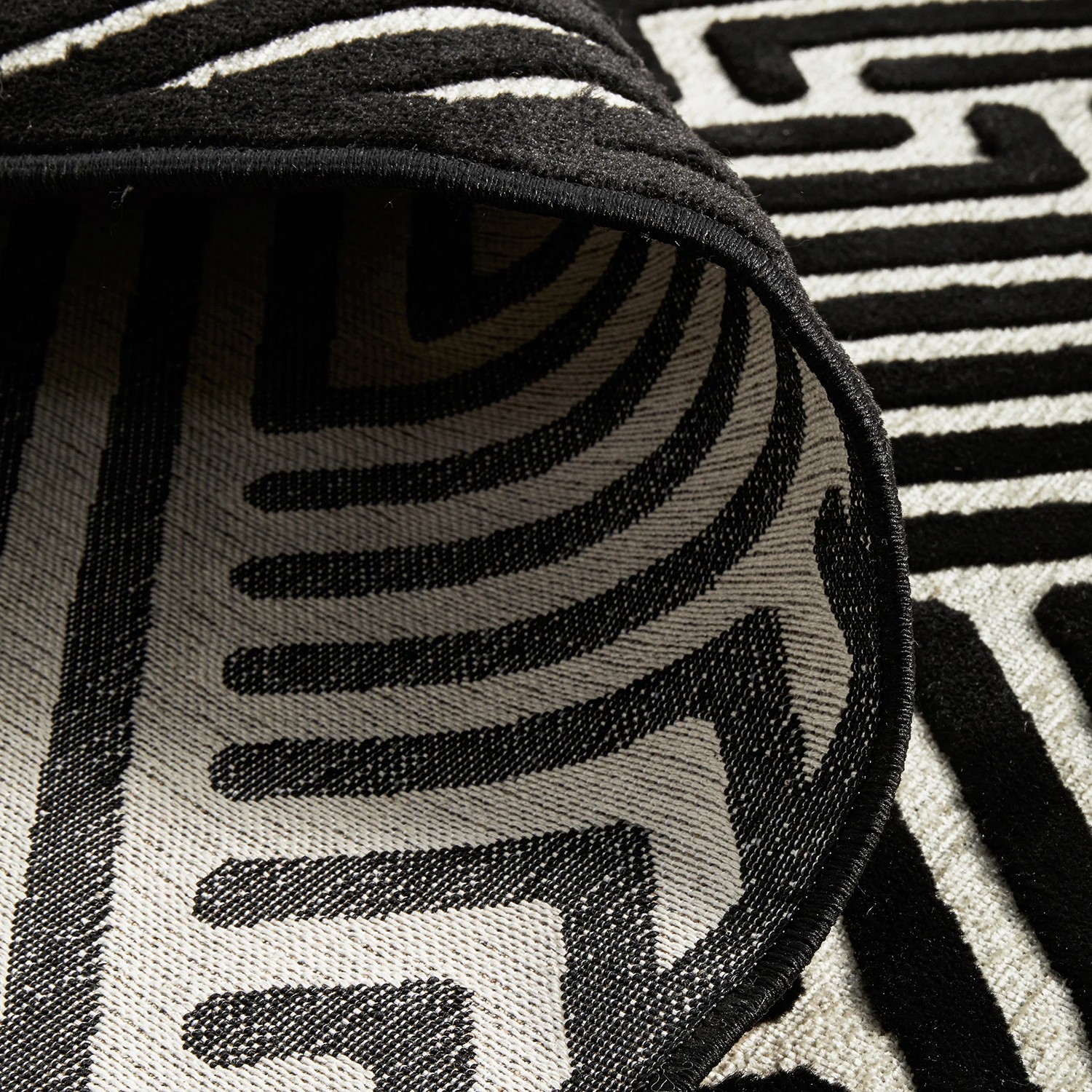 9 Common Ground Rugs Citadel Cindy 290x200cm - Large Floor Rug - Black - Gold, 9 of 9