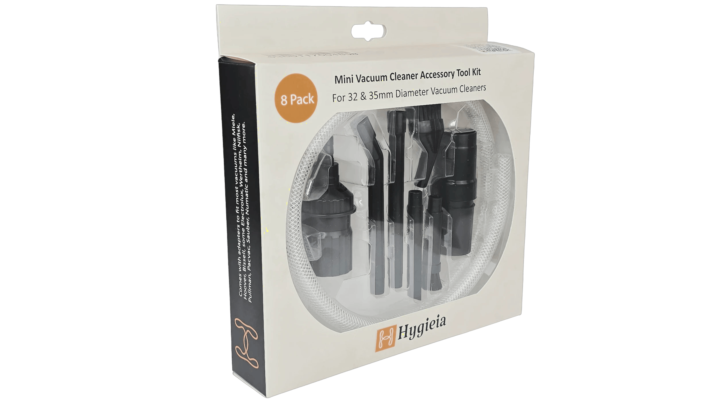 8 Hygieia Mini Tool Kit For Electrolux Vacuum Cleaners - Black, 8 of 8
