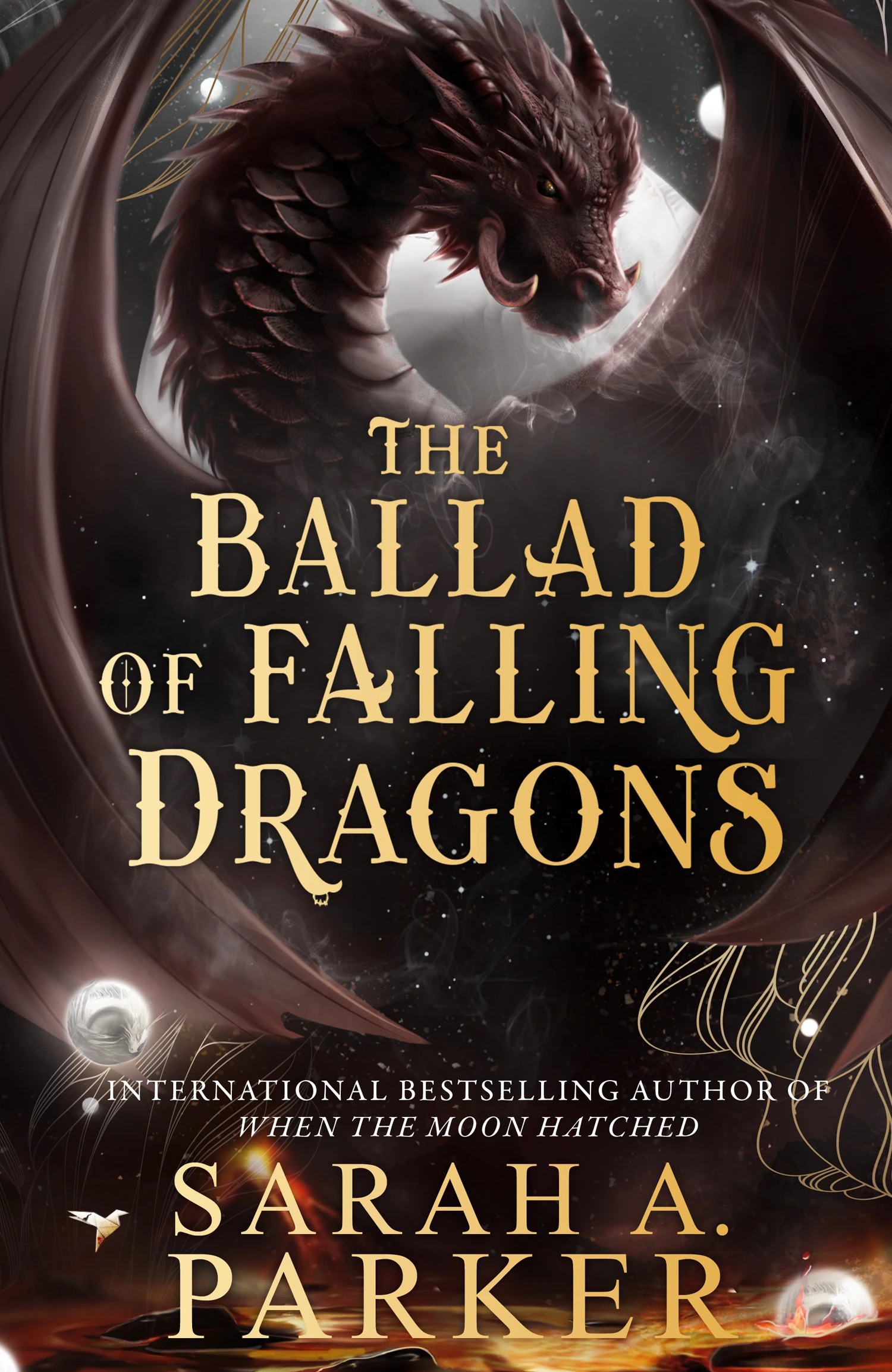 1 The Ballad of Falling Dragons by Sarah A. Parker - Book, 1 of 1