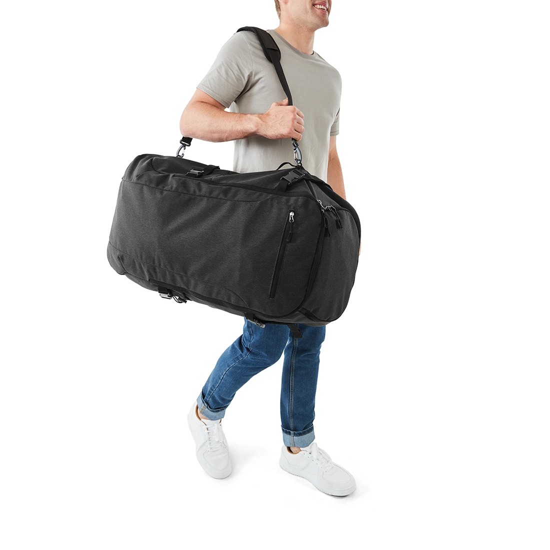 9 60L Multifunctional Backpack - Charcoal, 9 of 10