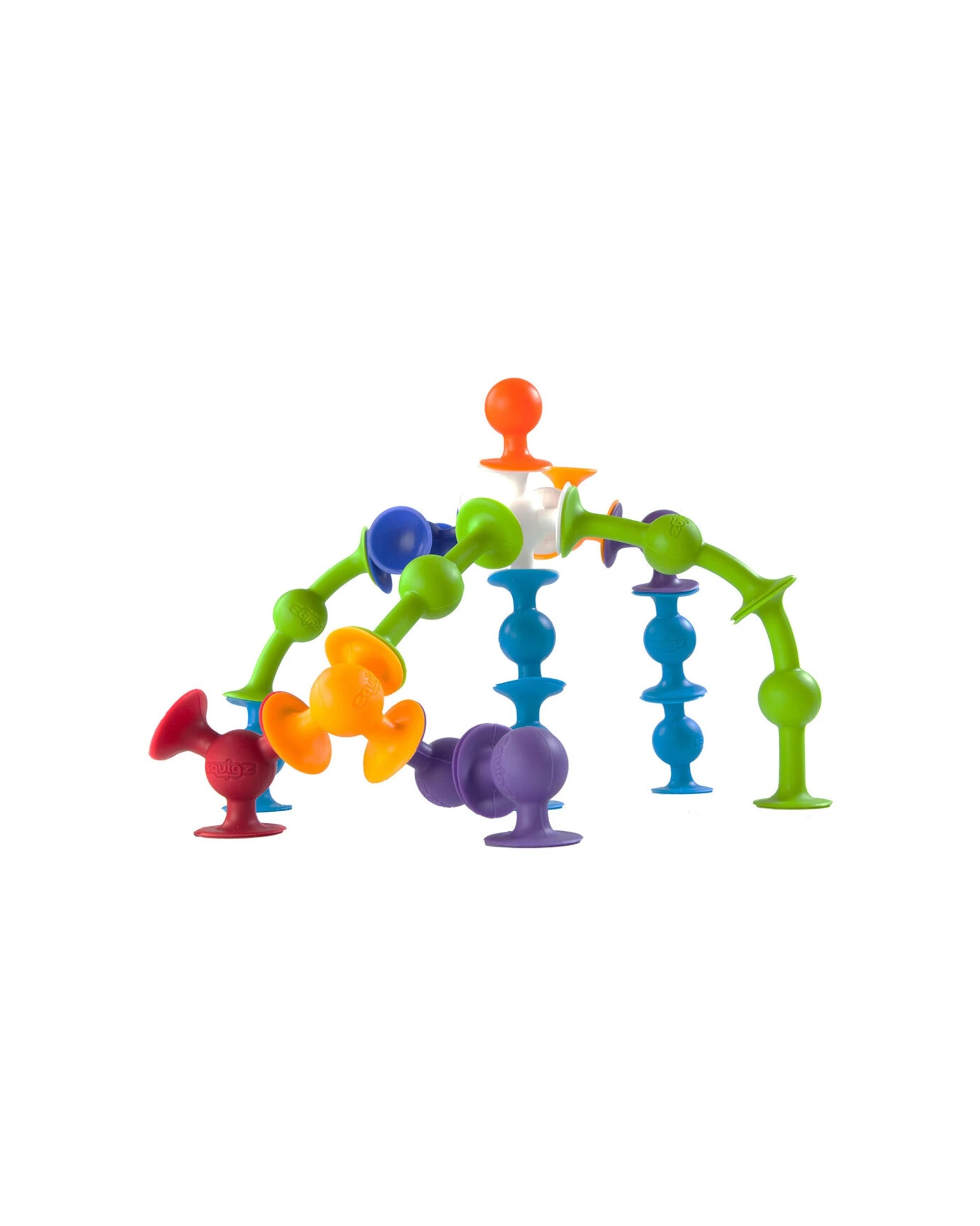 2 FAT BRAIN TOY CO 24pc Squigz Starter Suction Construction Set - Multi, 2 of 8