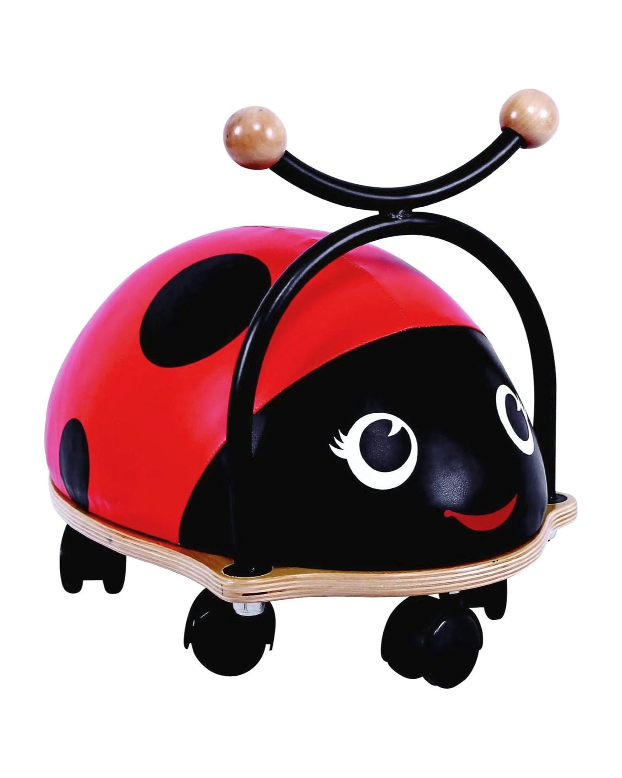 1 Bubbadoo Kids Ride On Ladybug, 1 of 3