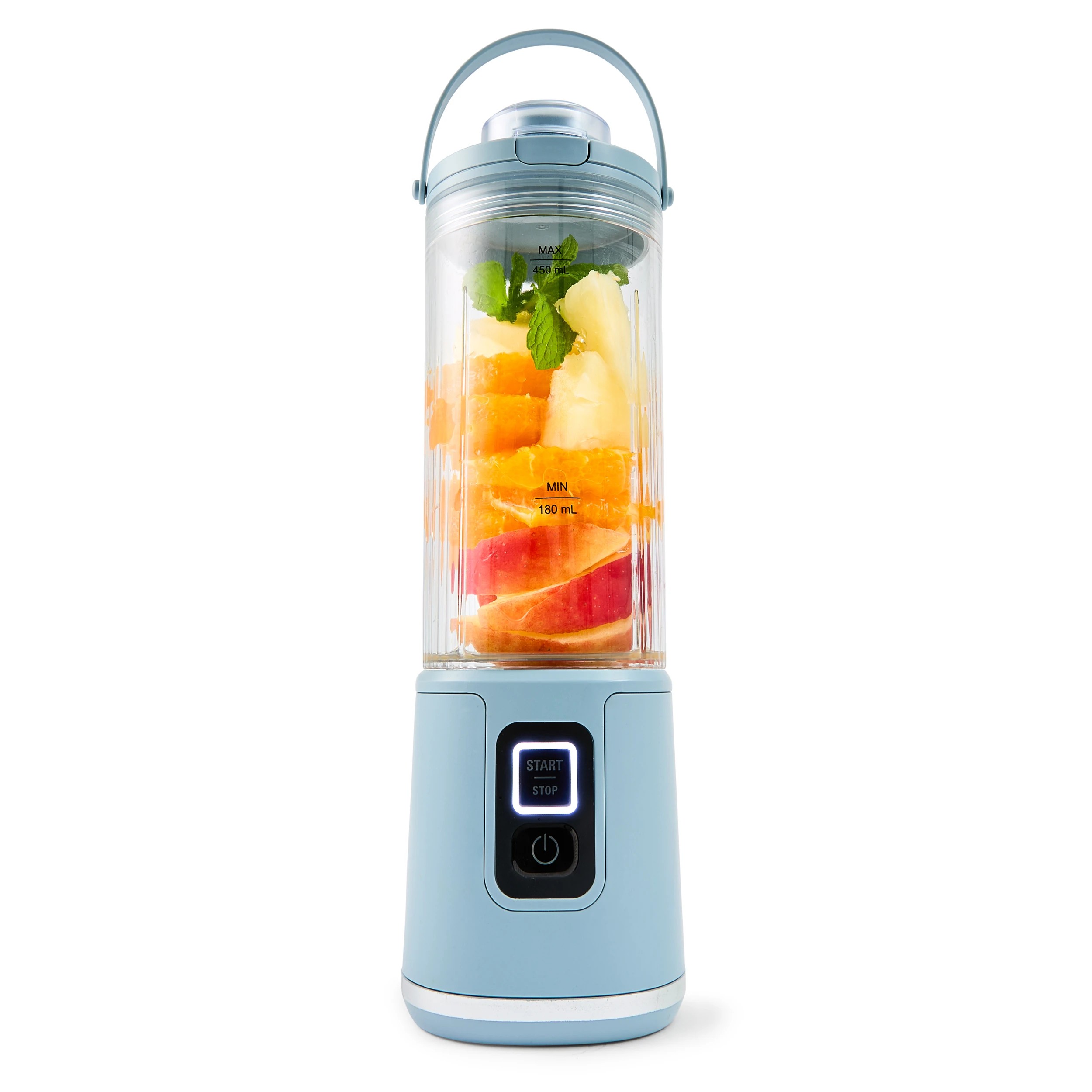 1 Portable USB Blender - Light Blue, 1 of 10