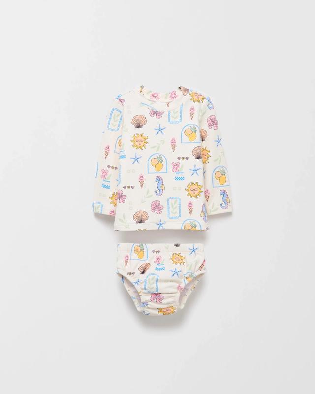 Target Baby Swim Nappy & Rash Vest 2 Piece