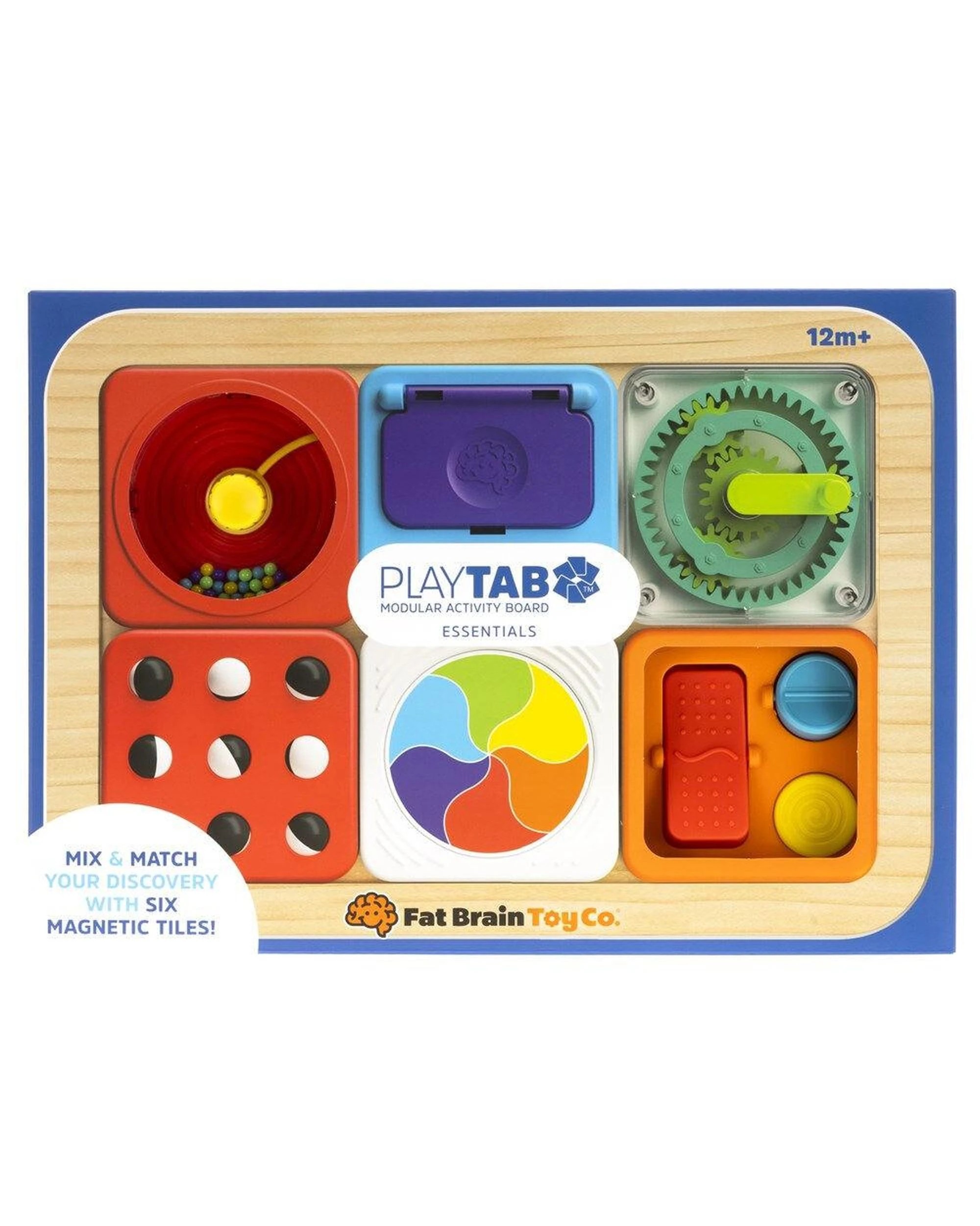 2 Fat Brain Toy Co PlayTab Essential Set With 6 Tiles 12m, 2 of 7