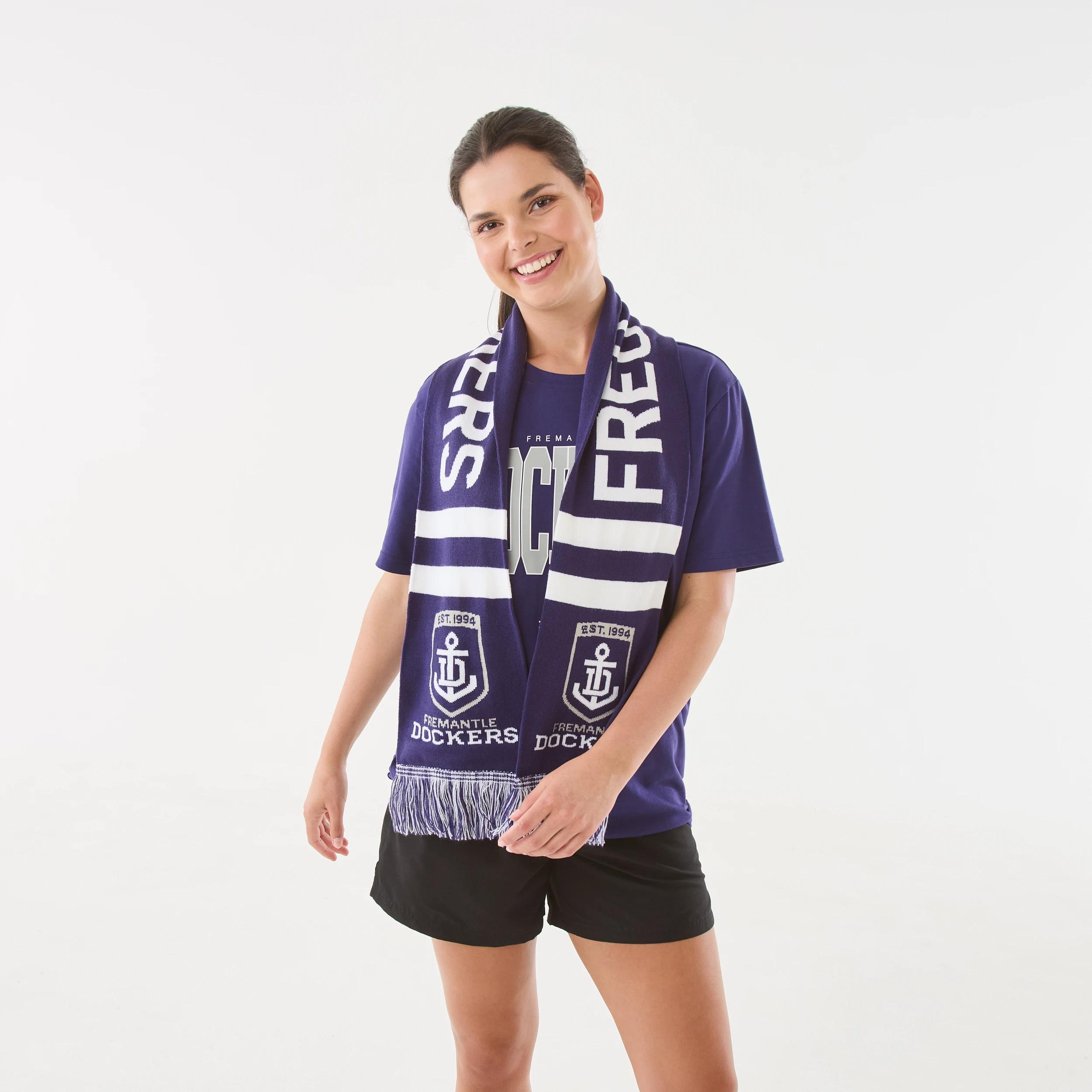 1 Official AFL Adult Scarf Fremantle, 1 of 4