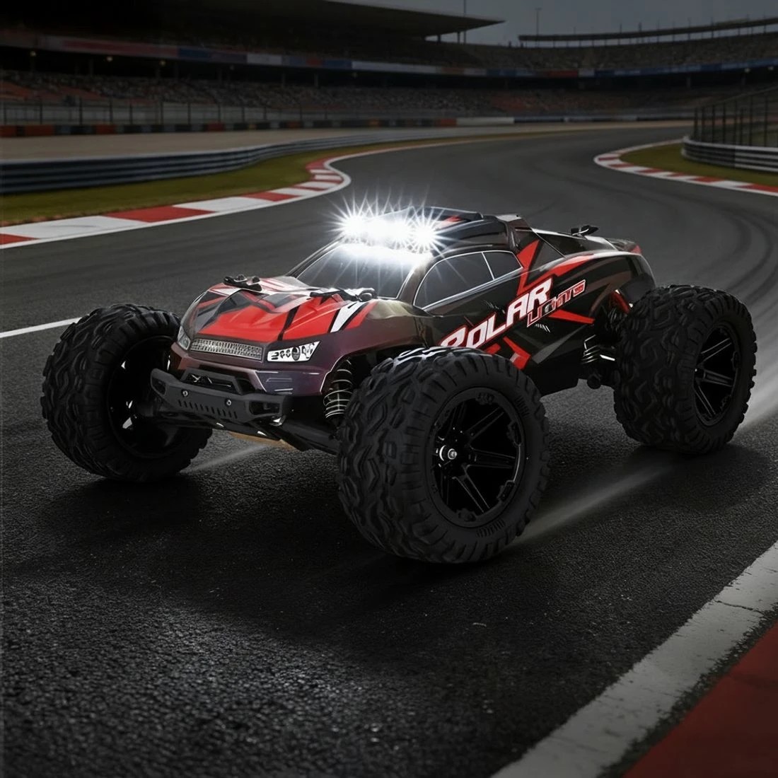 4 Keezi Kids Remote Control Car Off Road Truck with Lights Electric Vehicle Toys - Multi, 4 of 8