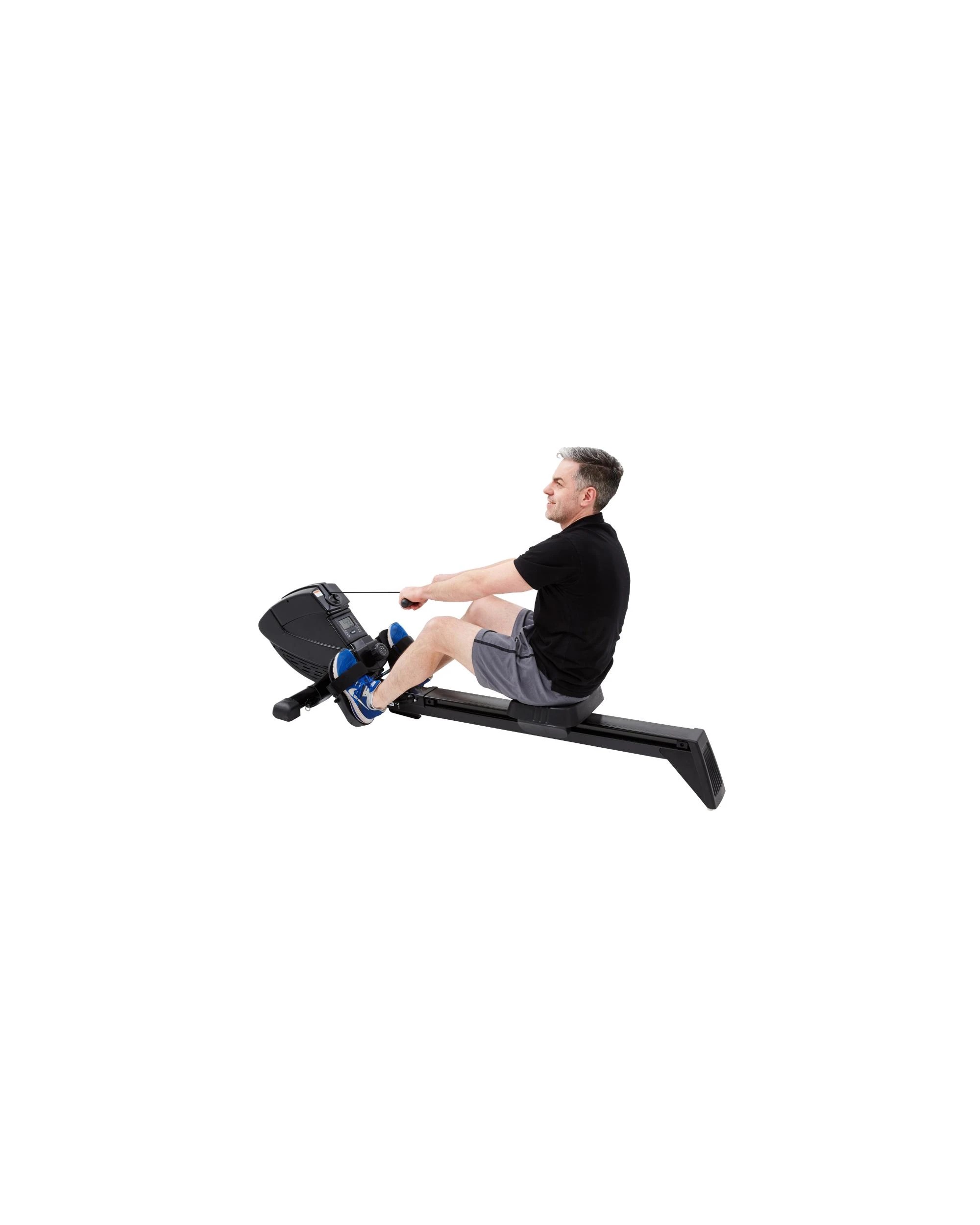 3 Action Sports Rowing Machine Magnetic Rower - Black, 3 of 6