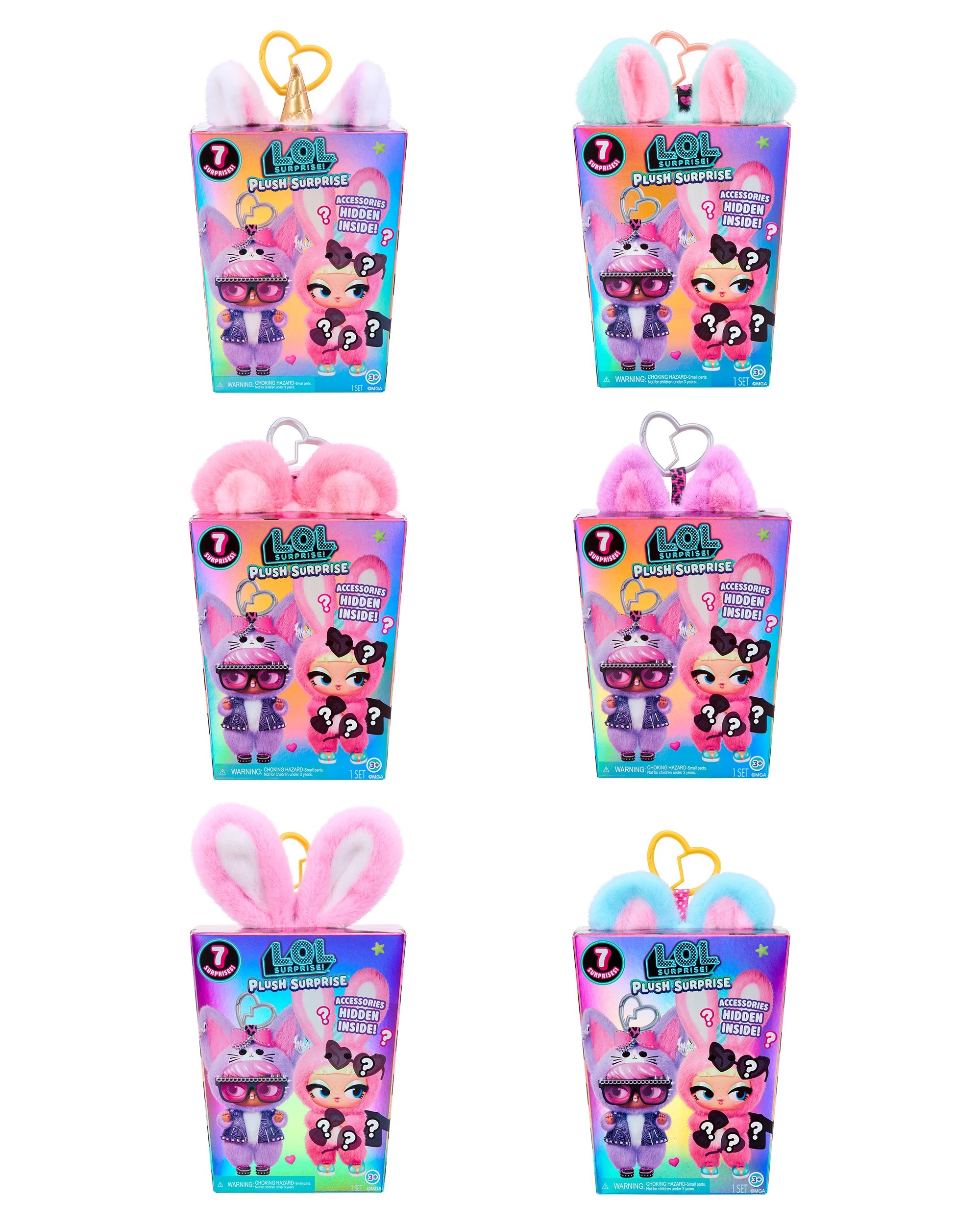 1 L.O.L. Surprise! Plush Surprise - Assorted, 1 of 10