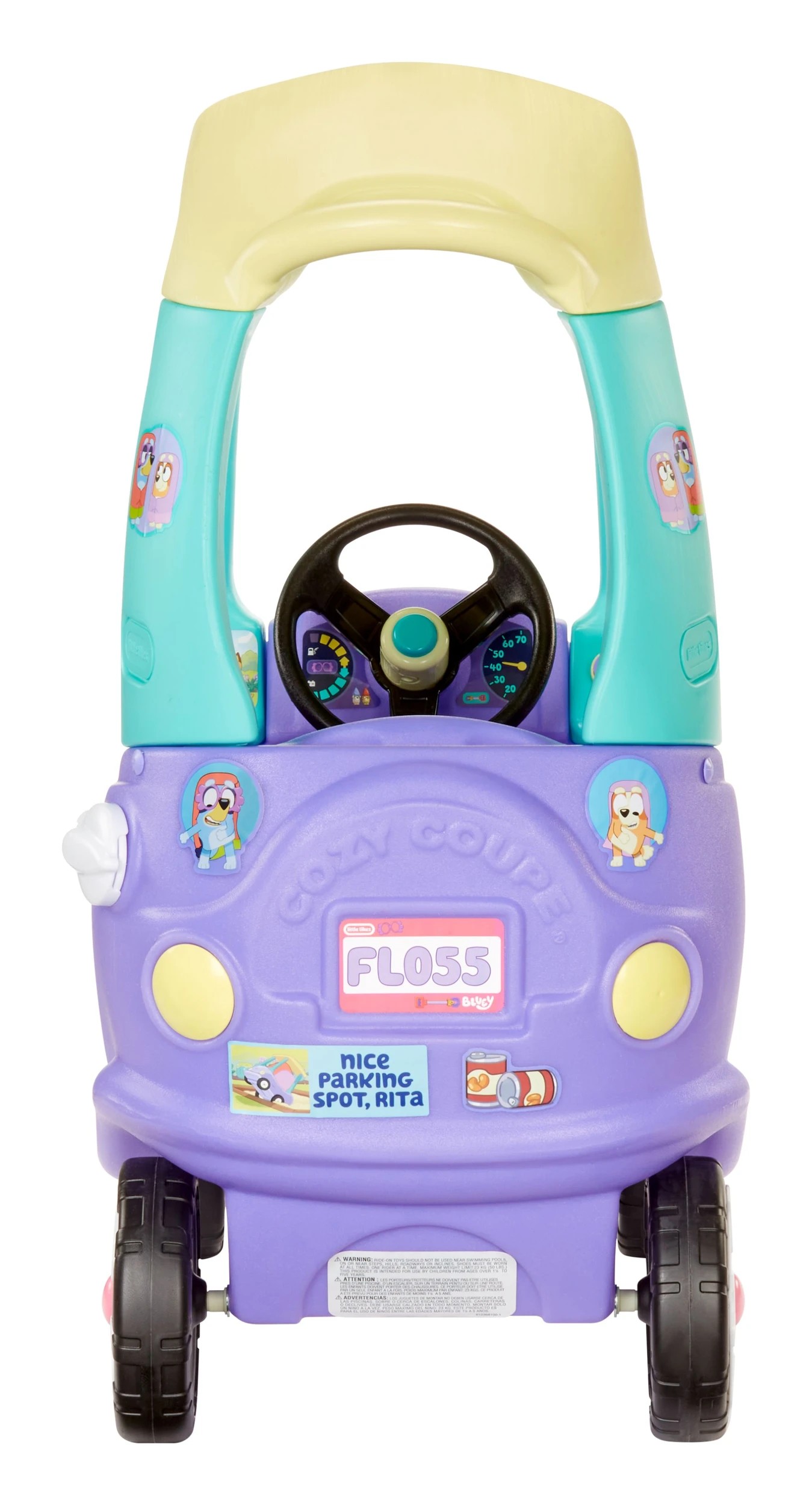 6 Little Tikes Bluey Grannies Car Coupe - Multi, 6 of 8