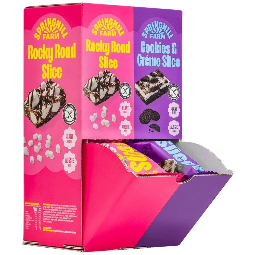 2 Springhill Farm SLICE Cookies Crème & Rocky Road 14 Pack, 2 of 3