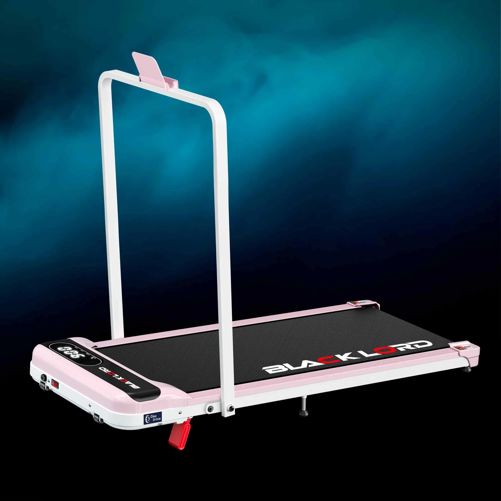 2 Black Lord Treadmill Electric Walking Pad Folding Incline Remote Control - Pink, 2 of 10
