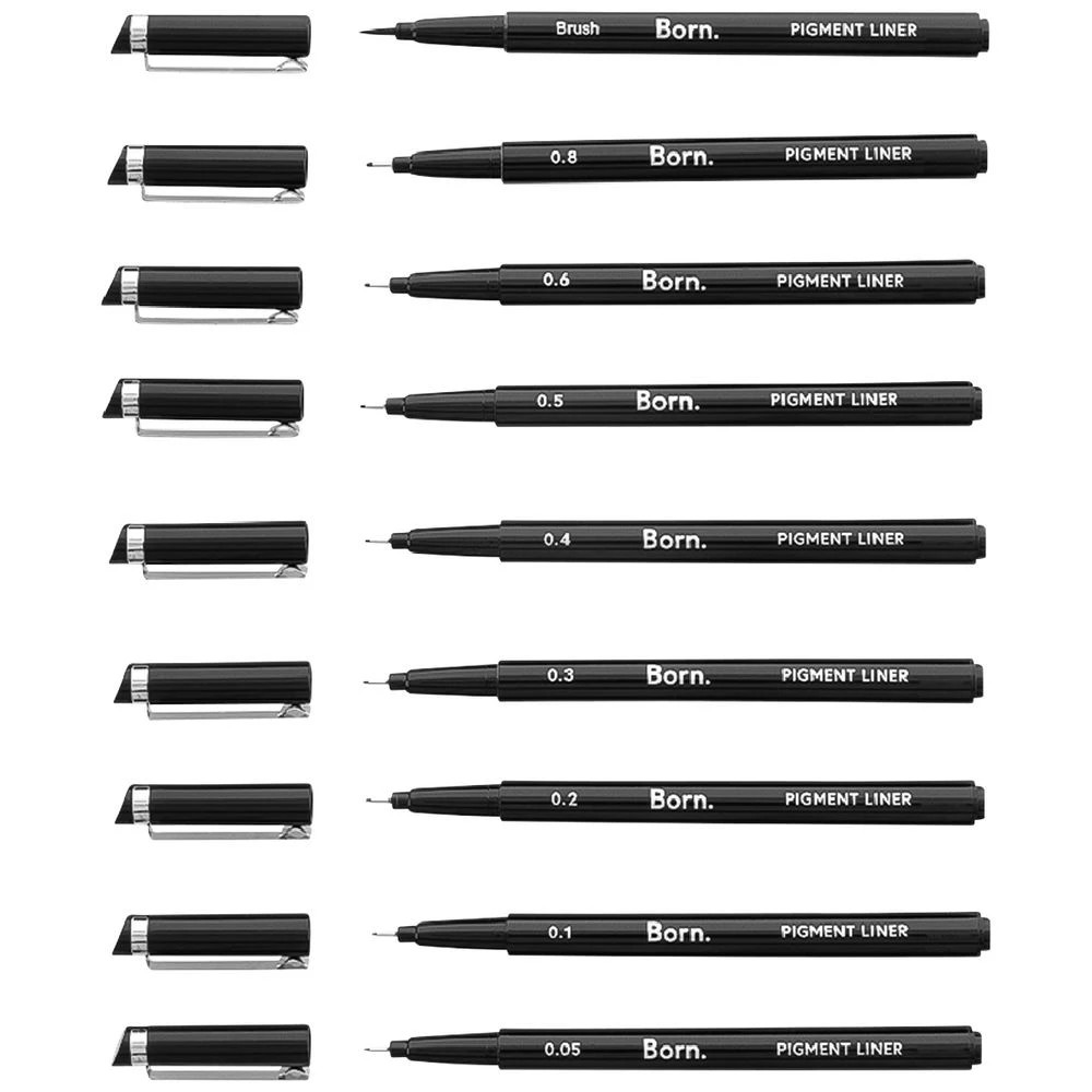 3 Born Pigment Liners 9 Pack, 3 of 4