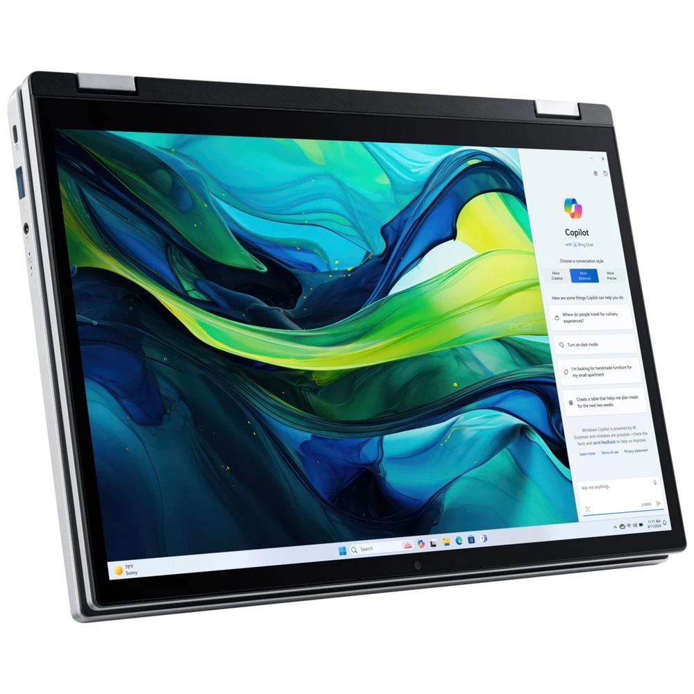 6 Acer Aspire Go Spin 14 2 in 1 N150/4GB/128GB 14” Laptop, 6 of 10