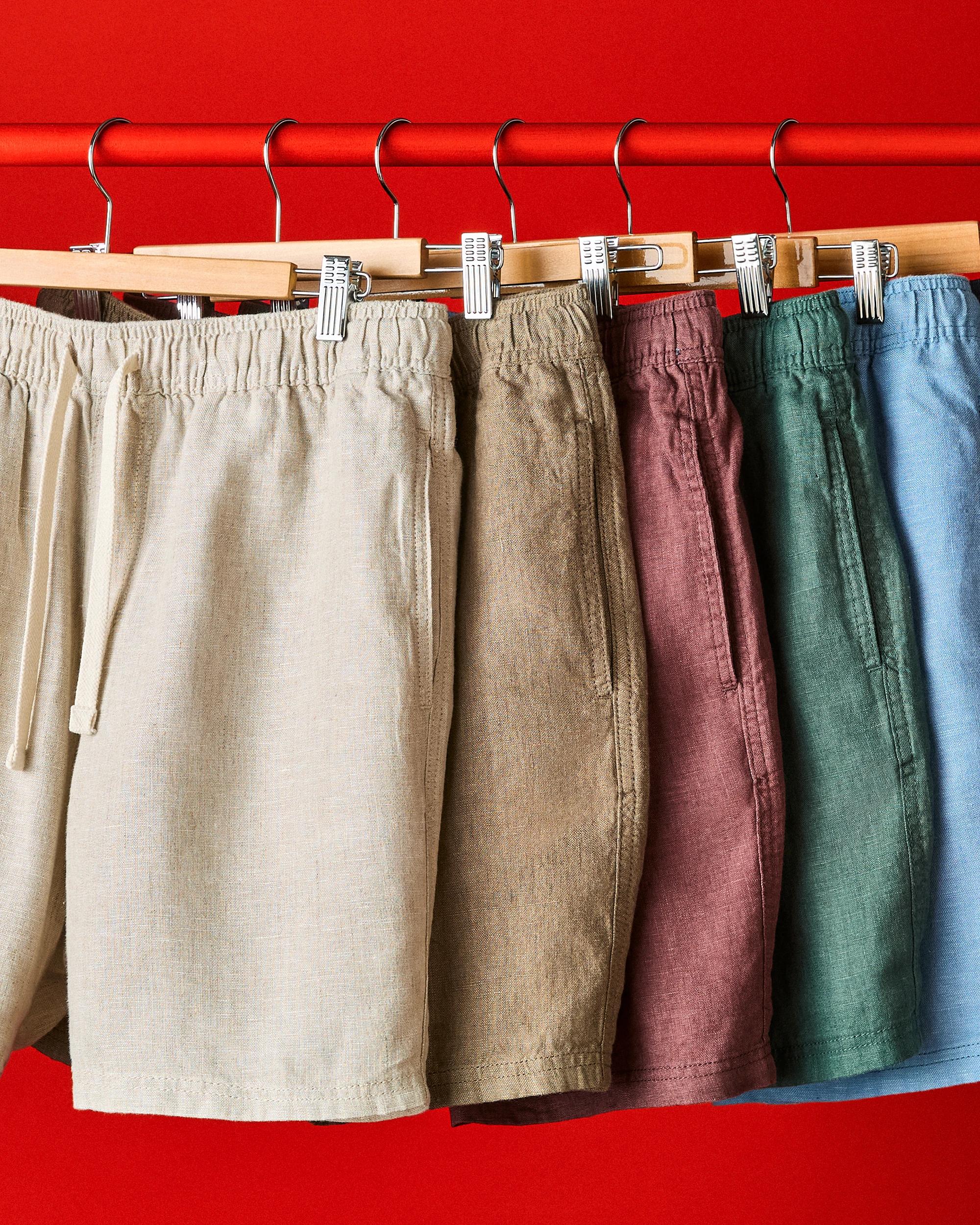 8 Target Man European Linen Shorts NAVY, 8 of 8