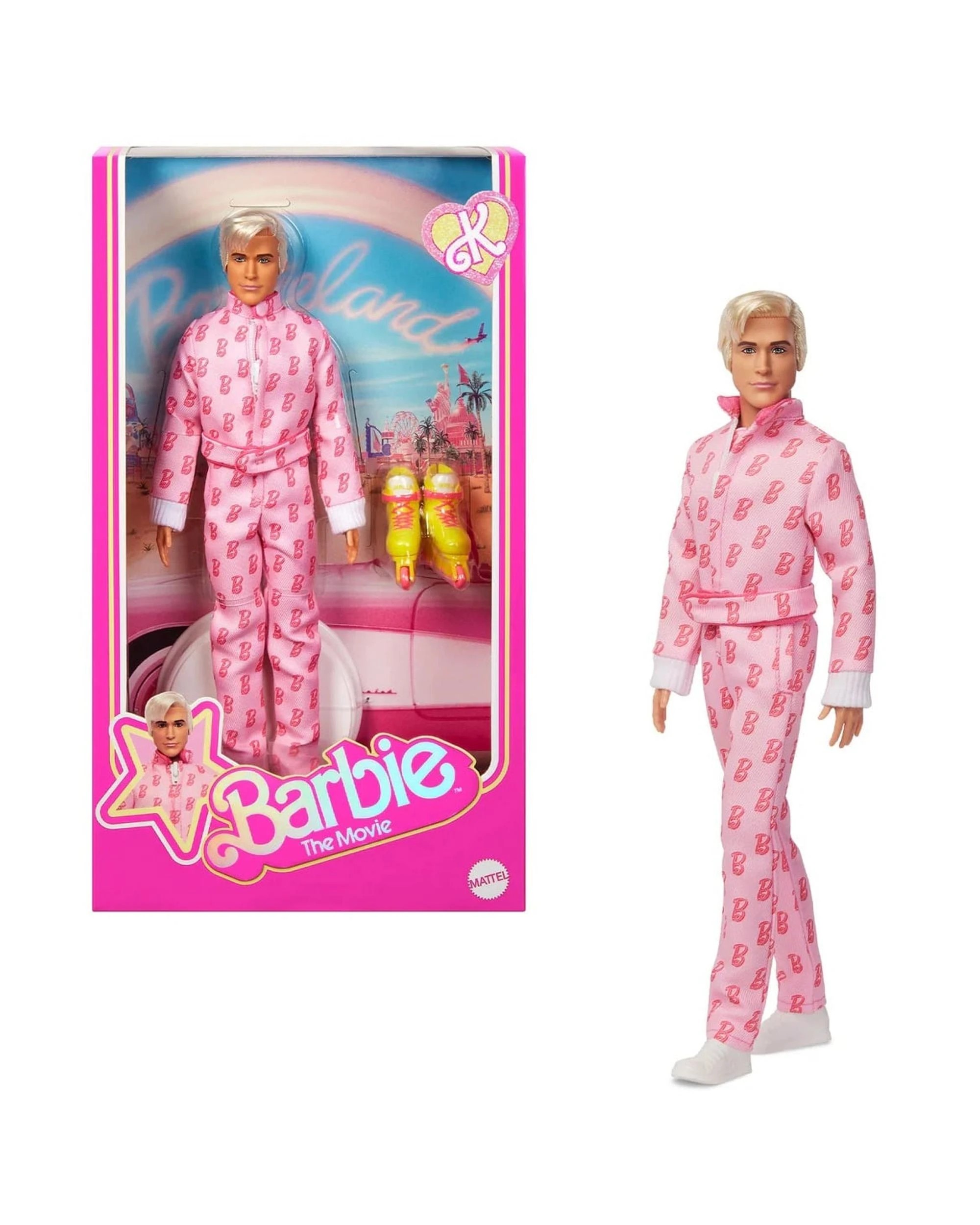 1 Barbie the Movie Ken I'm Coming With You Collector Fashion Doll - Pink, 1 of 10