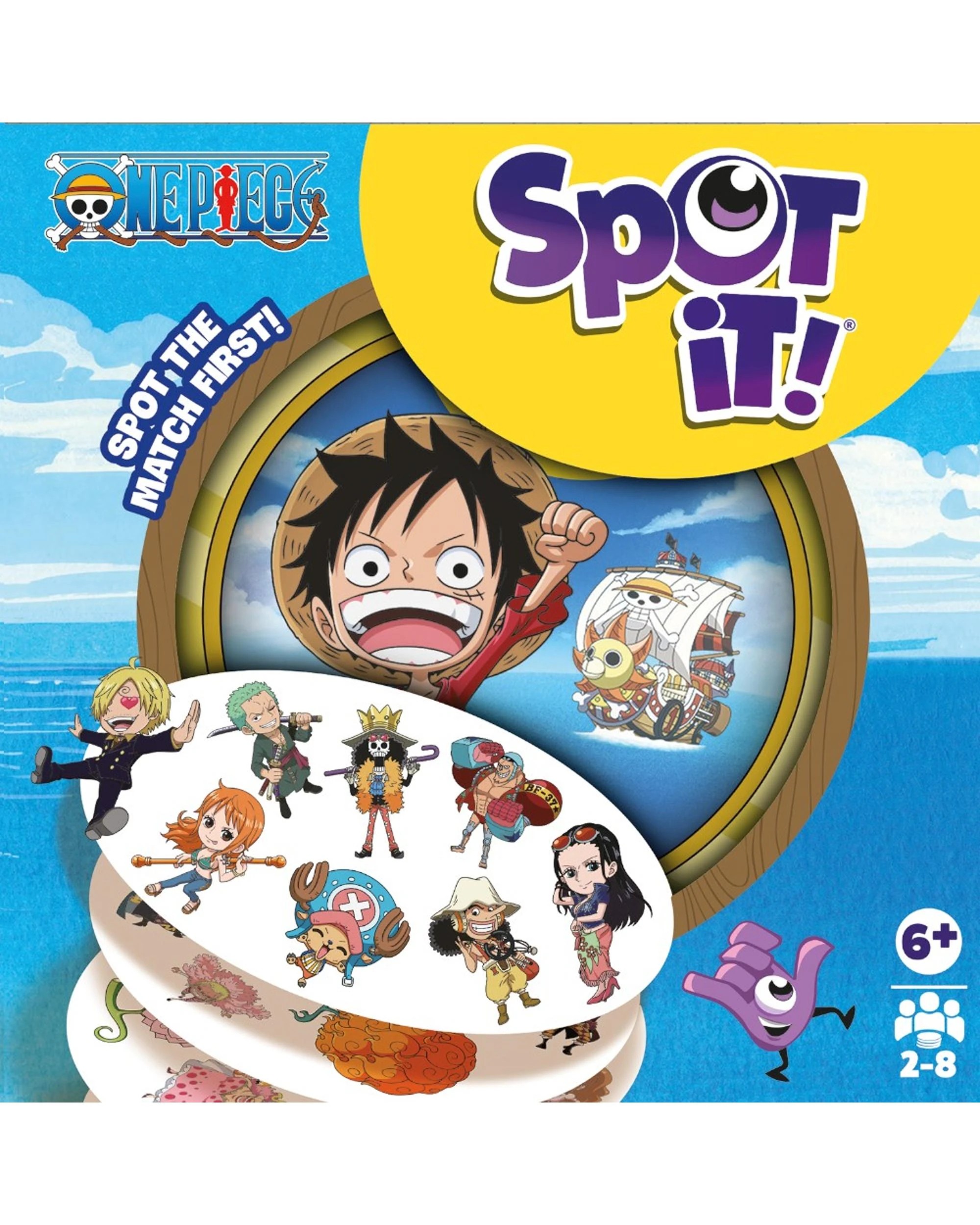6 Spot It! One Piece Card Game, 6 of 7