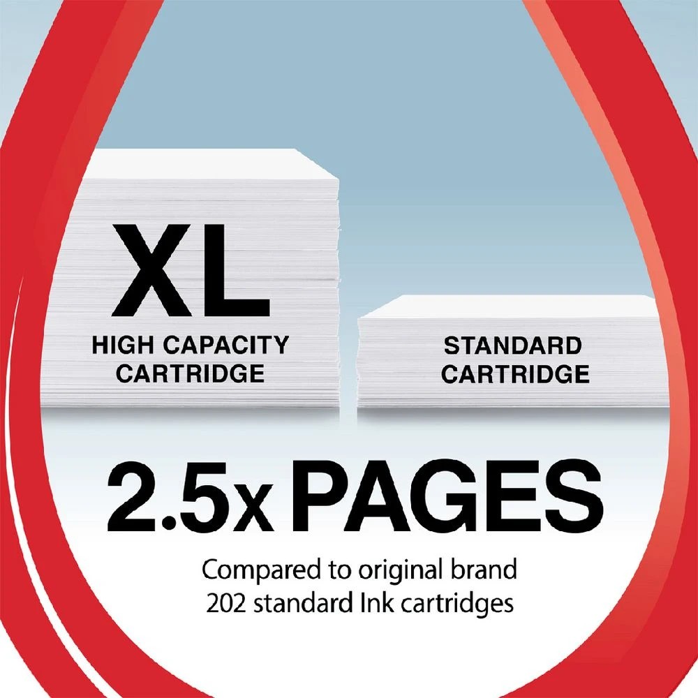 4 Calidad Epson Alternative 202XL Ink Cartridges 4 Pack, 4 of 7