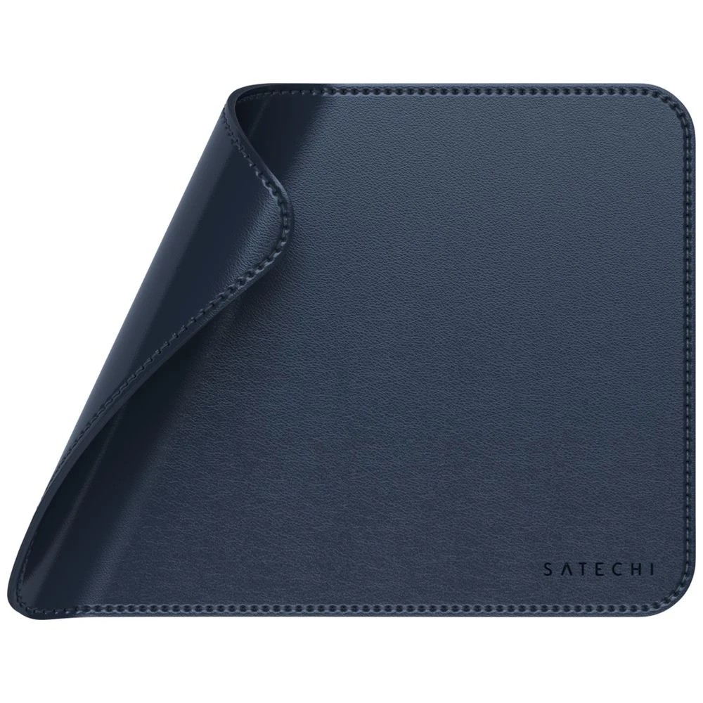 3 Satechi Vegan Leather Mouse Pad Navy, 3 of 5