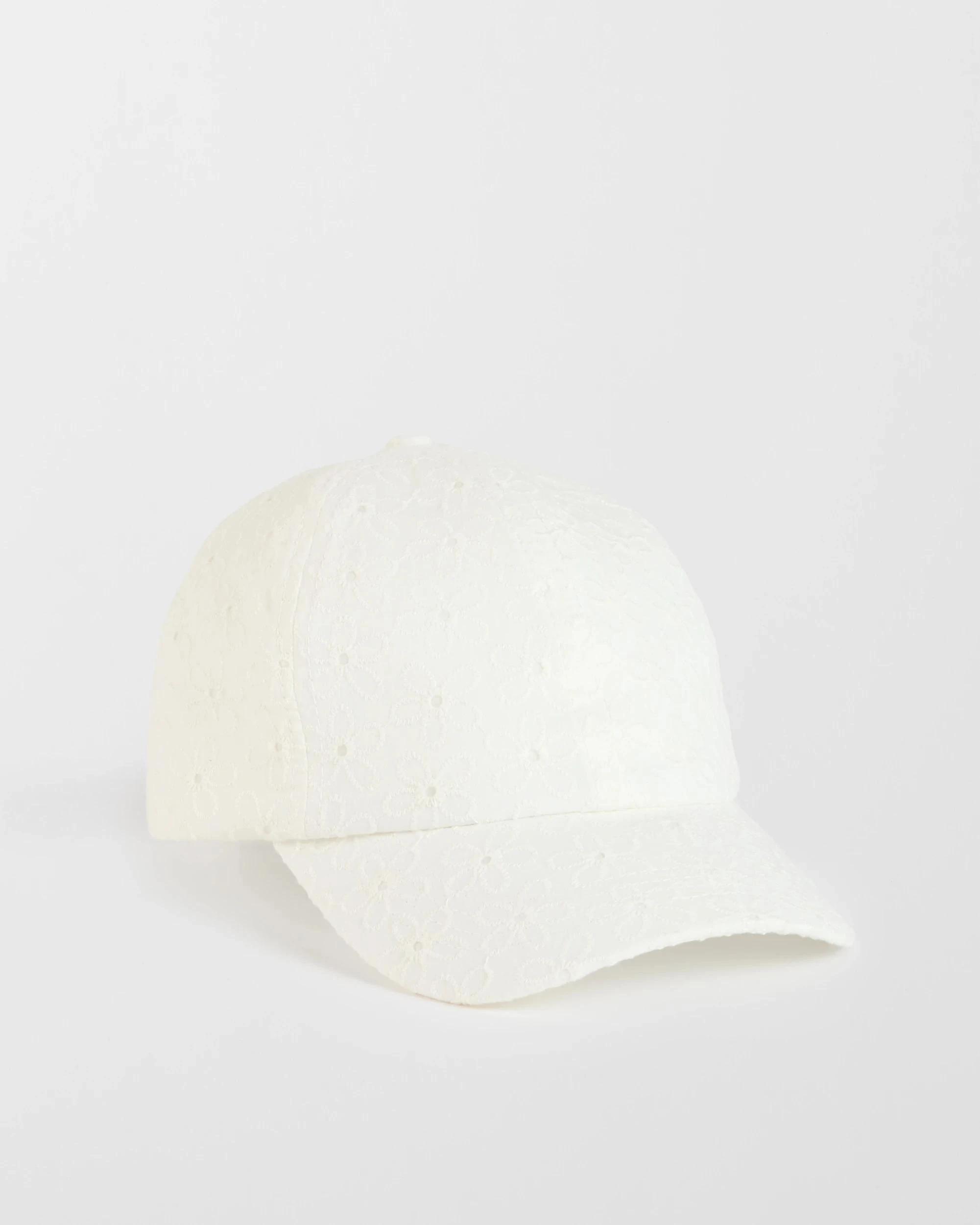 1 Target Kids Broderie Cap CREAM, 1 of 4