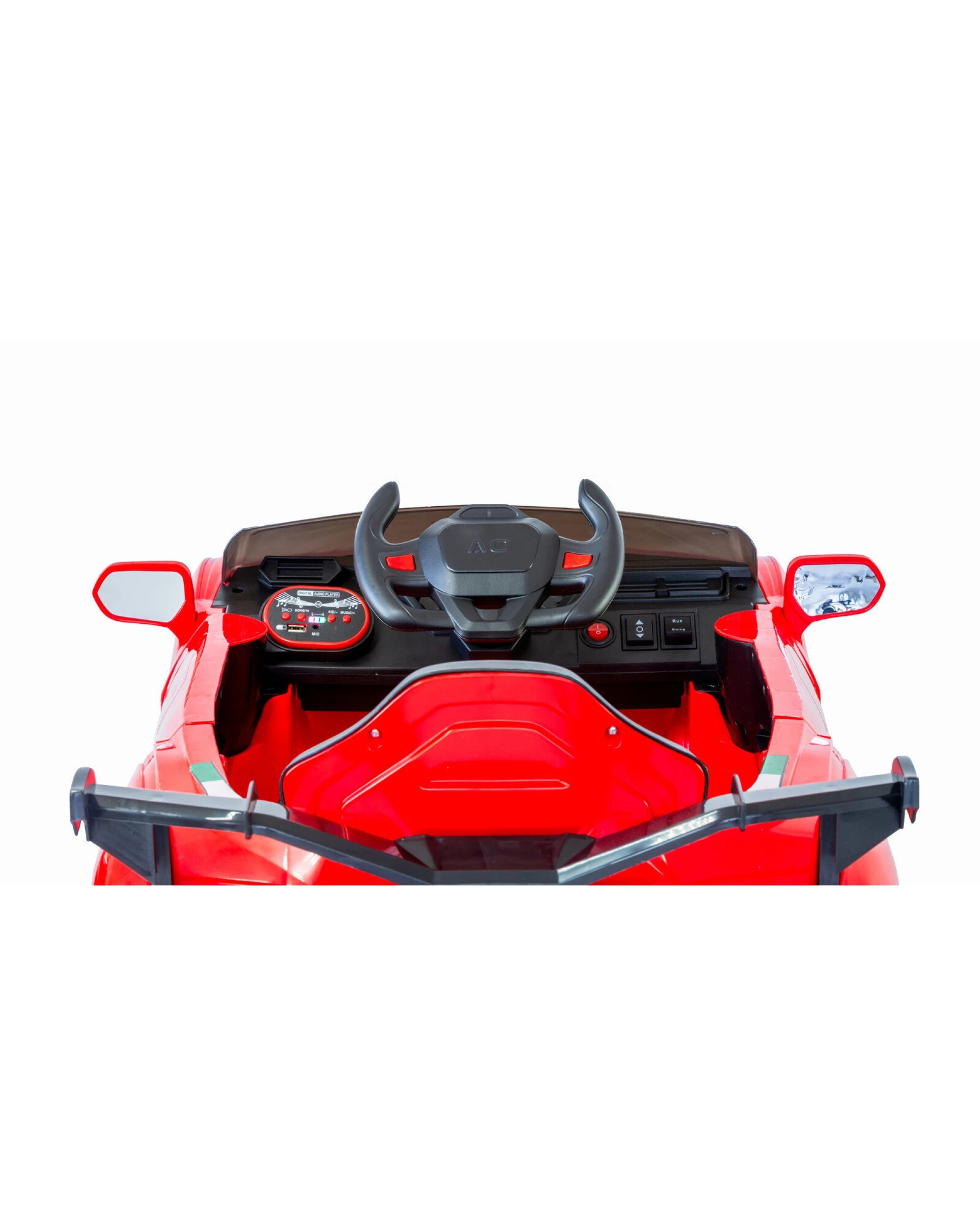 10 Lenoxx Ferrari Inspired 12V Ride-on Electric Car with Remote Control - Red, 10 of 10