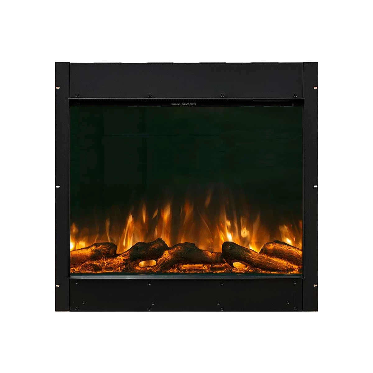 1 Moda Living Aristo 28 inch Electric Fireplace - Frameless - Black, 1 of 10