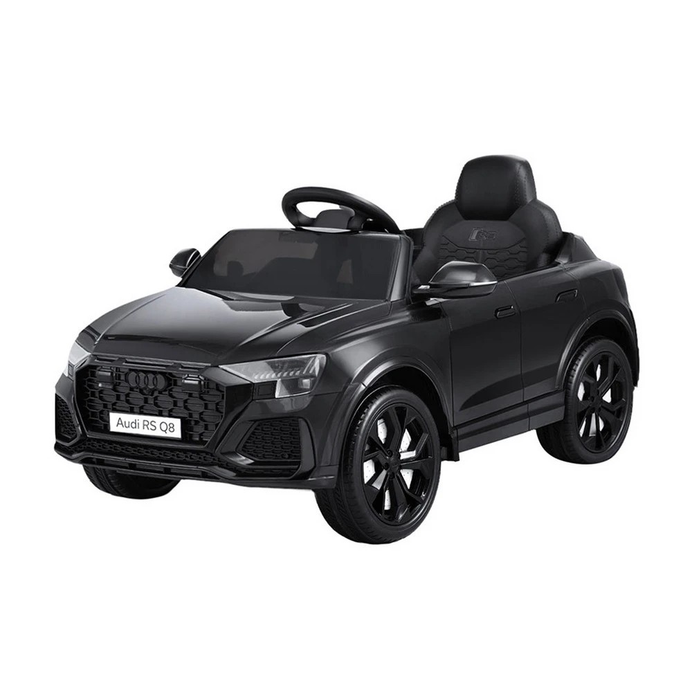 1 Kids Ride On Car Licensed RSQ8 Electric Toy Remote 12V Cars - Black, 1 of 8