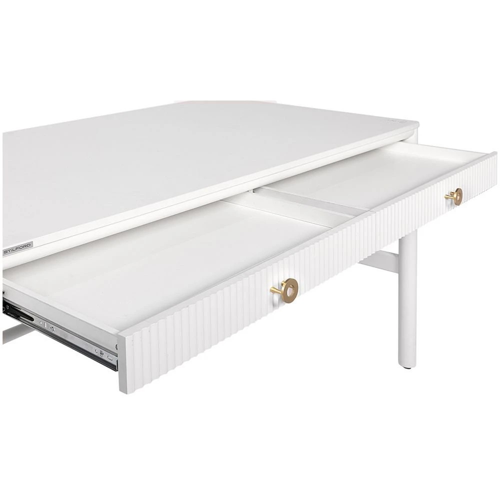 9 Stilford Arcturus 2 Drawer 1500mm Desk White Desks, Tables and Workstations, 9 of 10