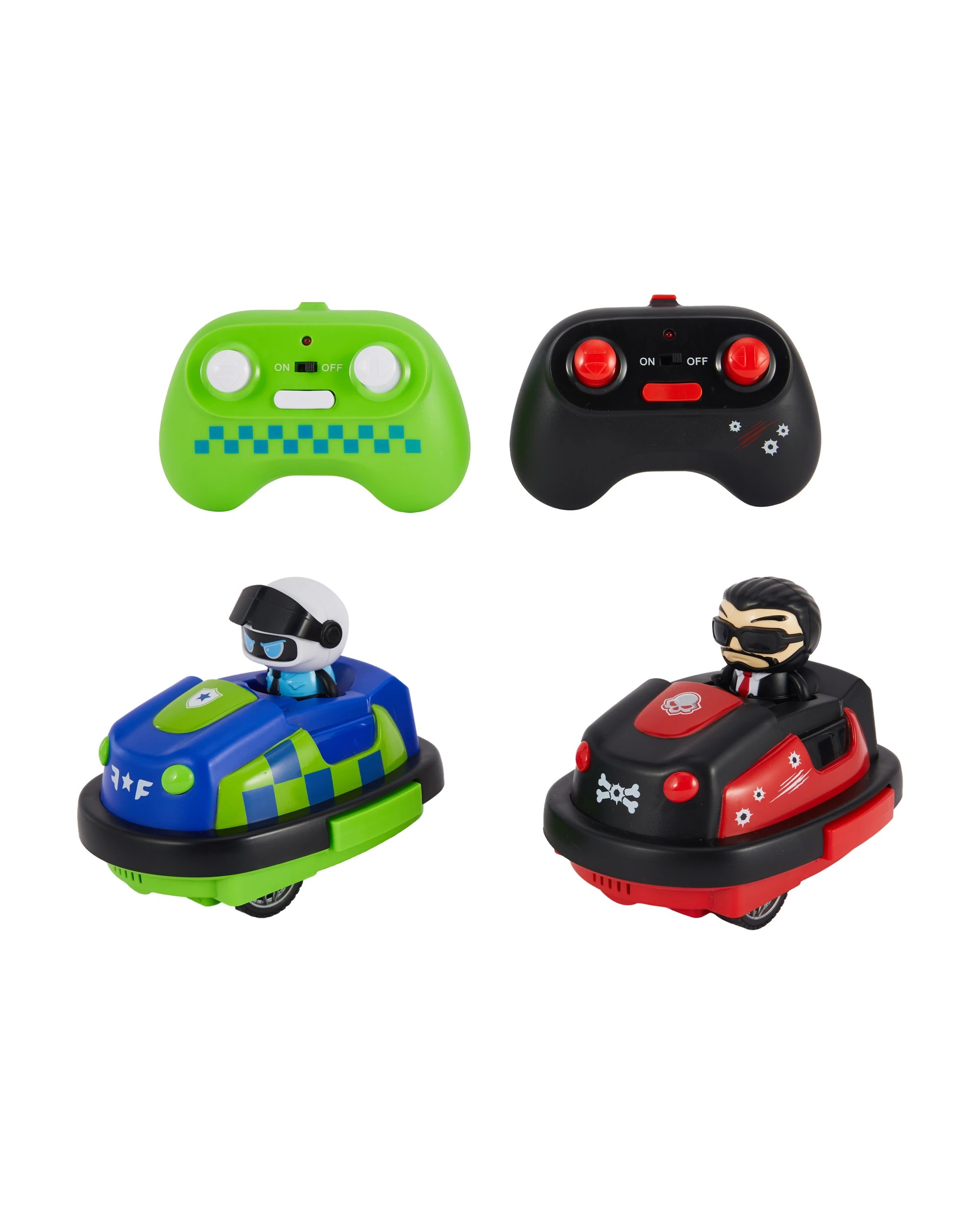 3 Rally Sprint Swift Remote Control Bumper Cars, 3 of 8